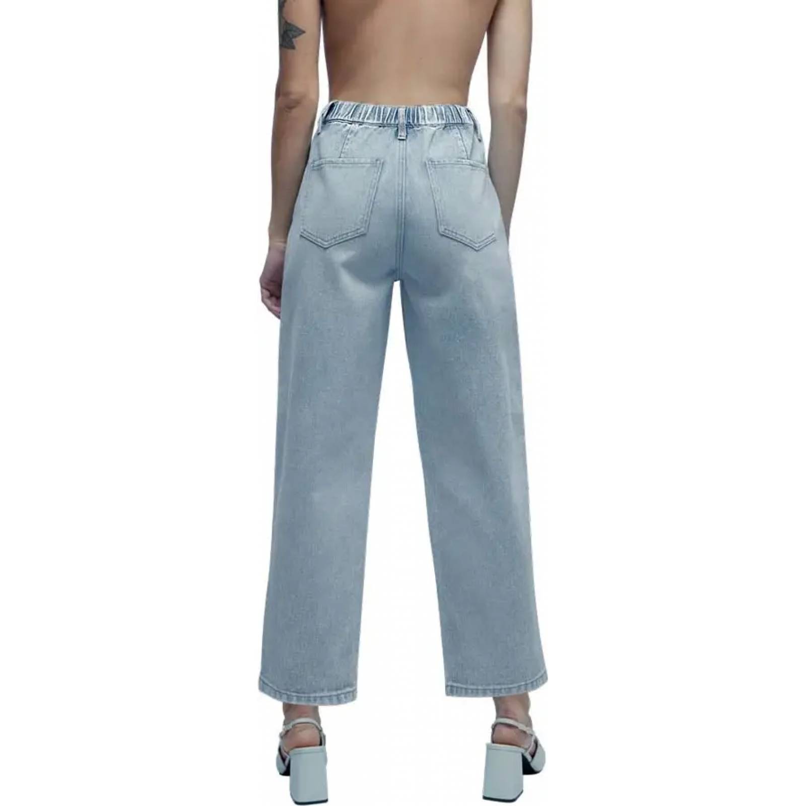 Jeans casual dama bleach Atmosphere Dnm modelo CASS