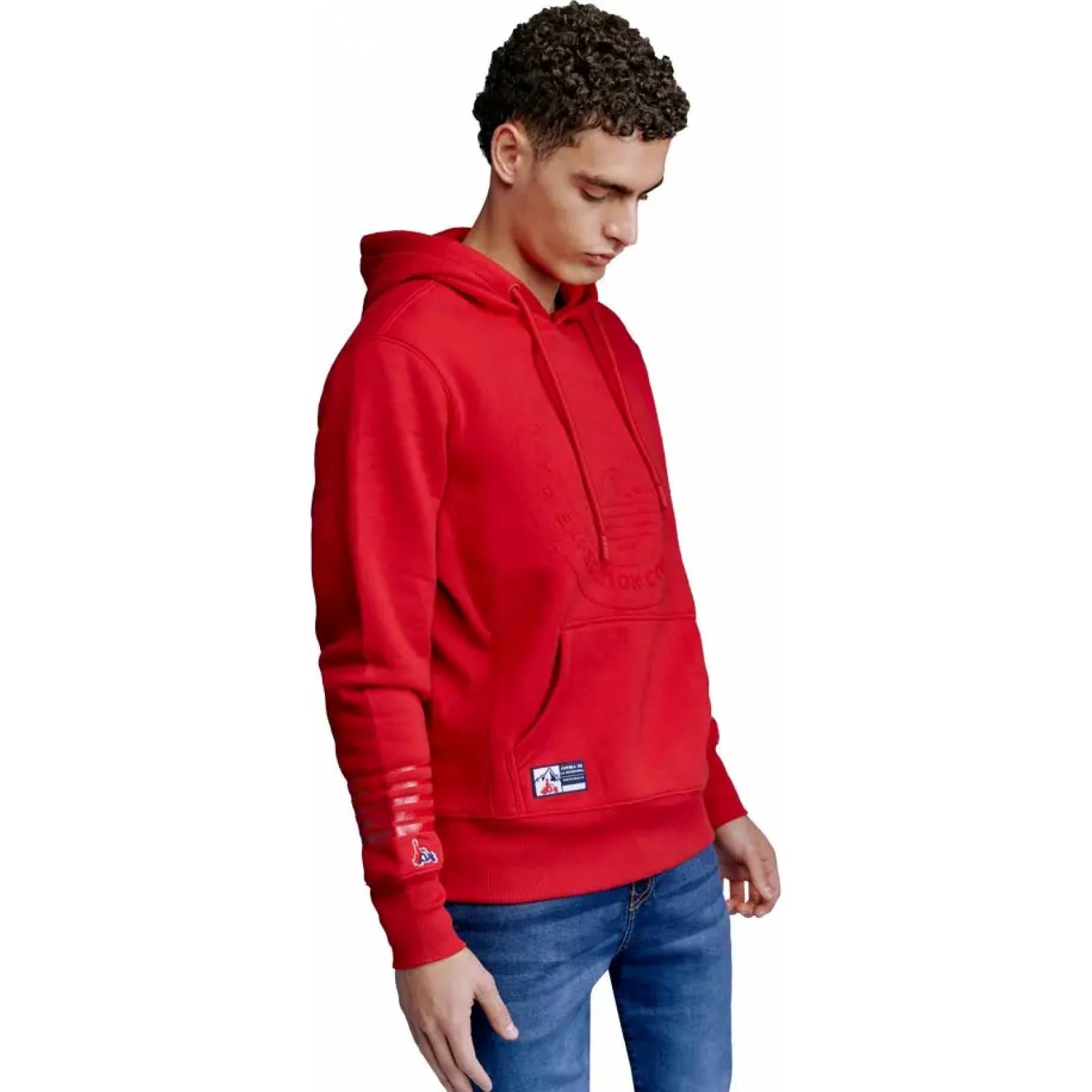 Sudadera casual caballero rojo Arriba De La Montaña modelo 5936