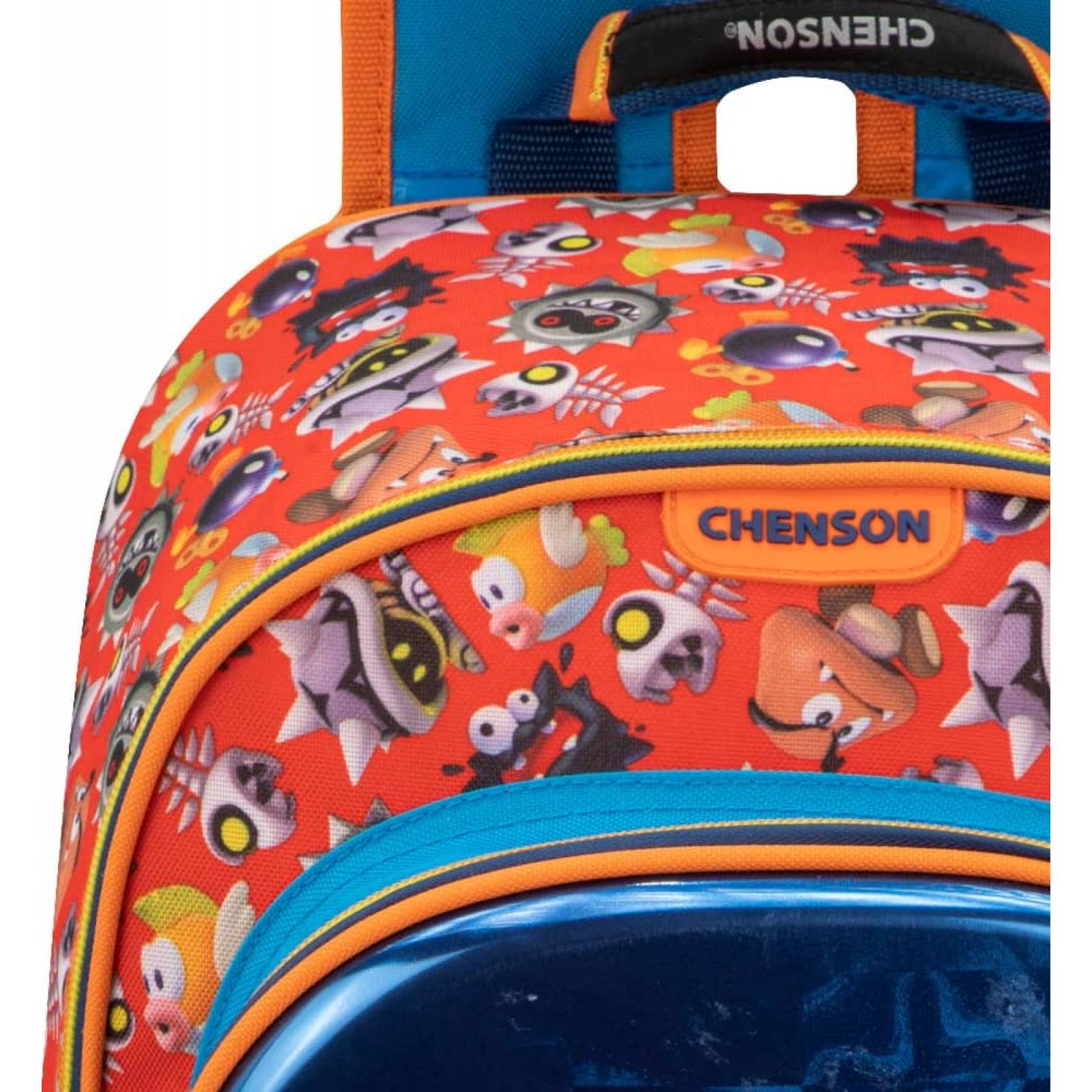 Backpack mochila/morral/maleta niño rojo Super Mario Bros modelo 613R