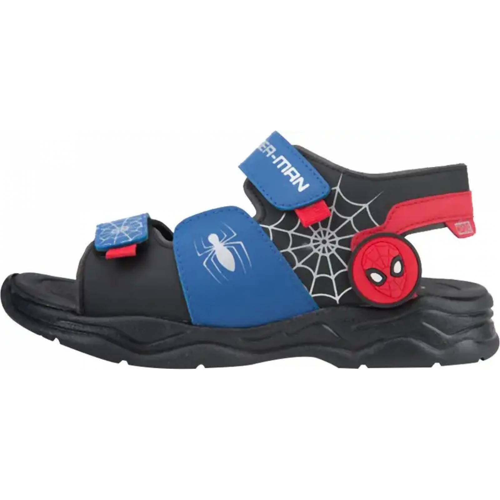 Sandalia casual niño negro Spiderman modelo 0710