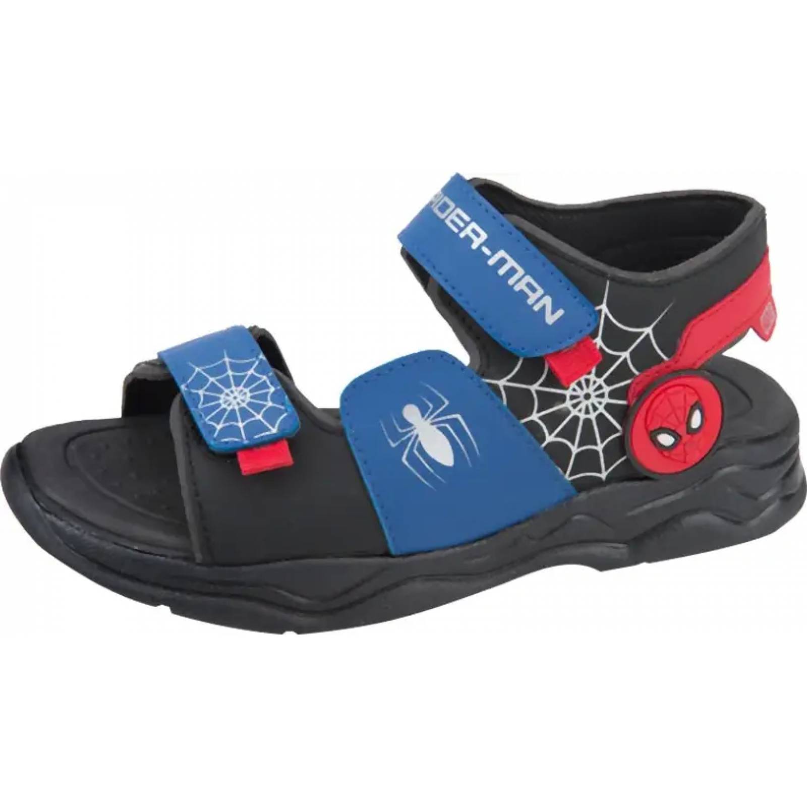 Sandalia casual niño negro Spiderman modelo 0710