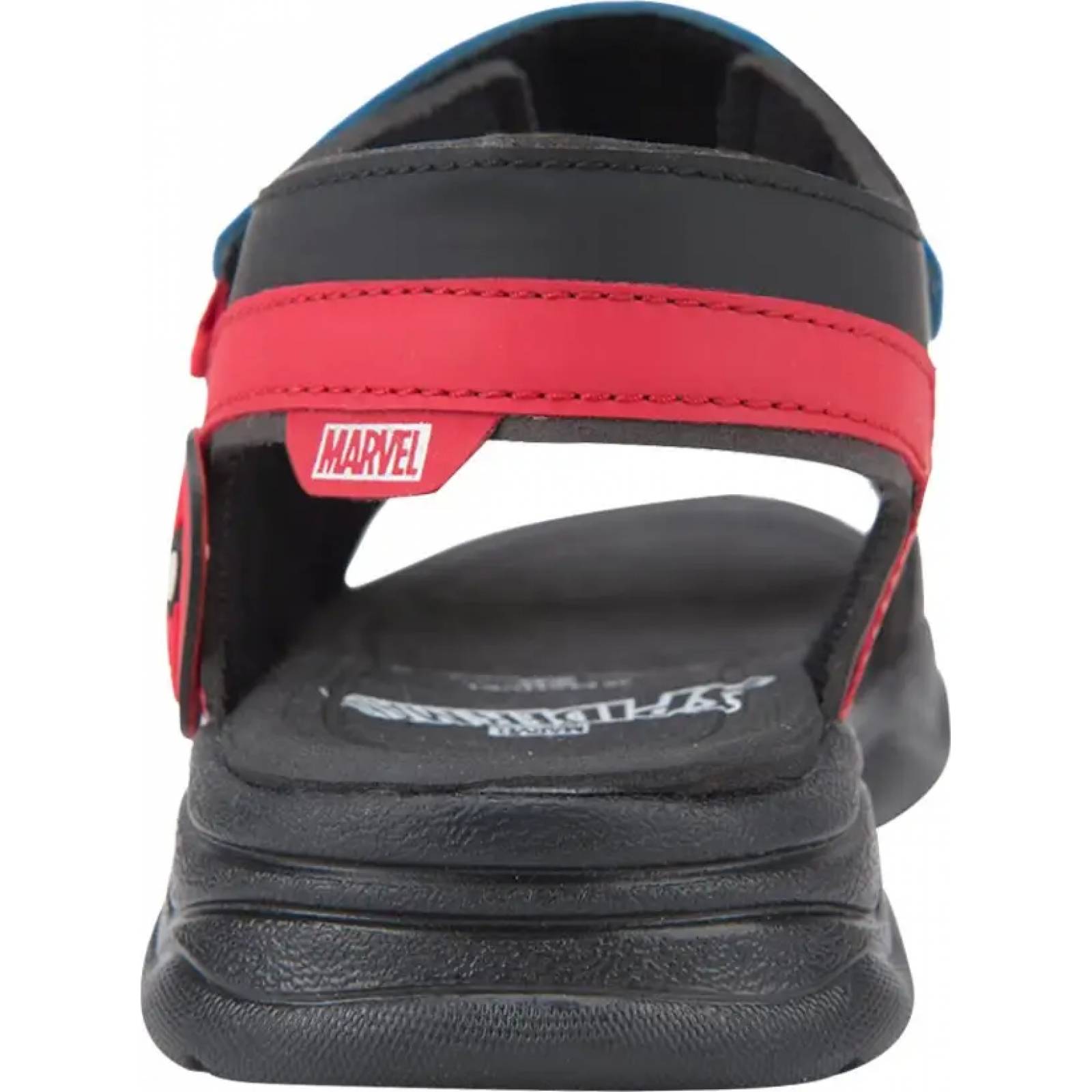 Sandalia casual niño negro Spiderman modelo 0710