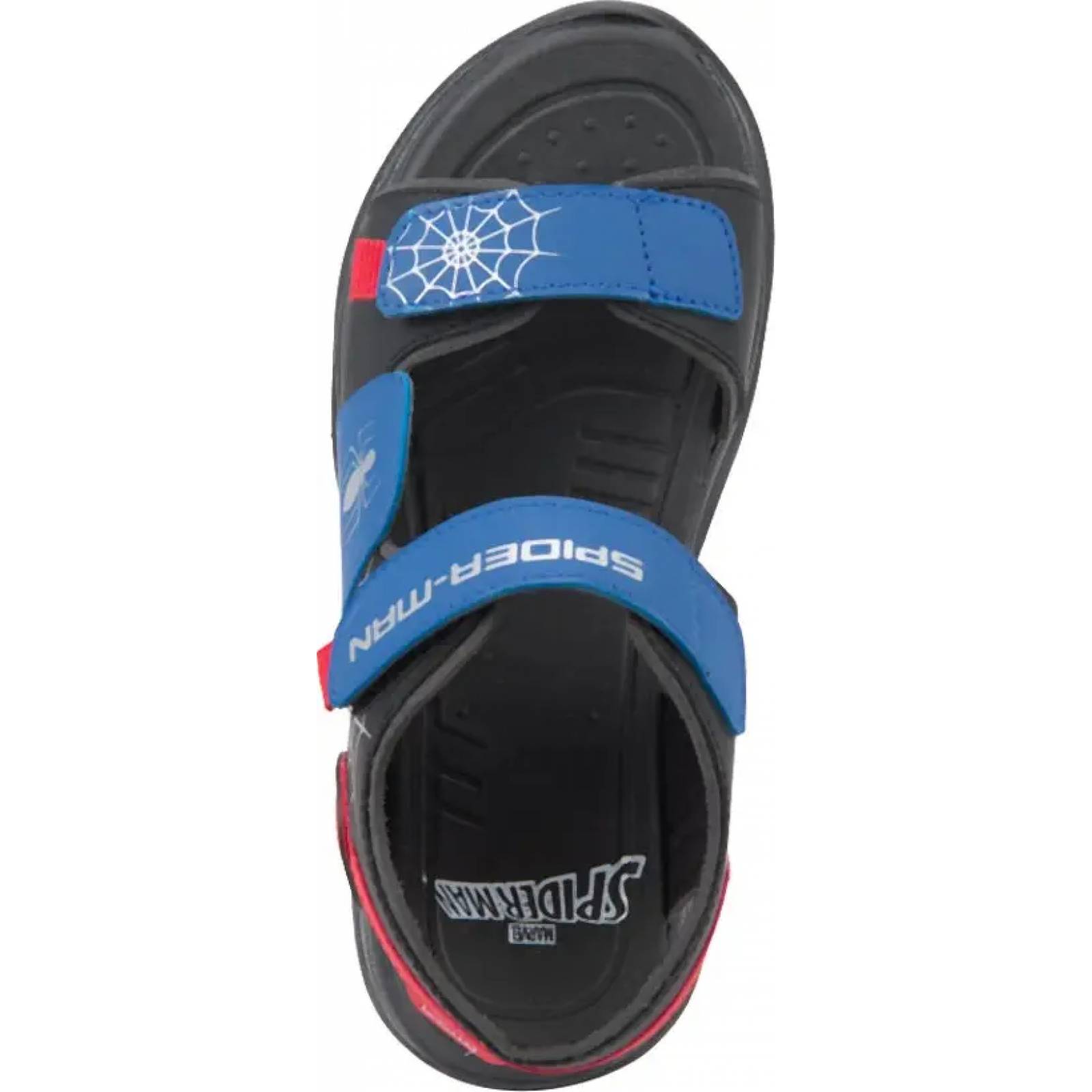 Sandalia casual niño negro Spiderman modelo 0710