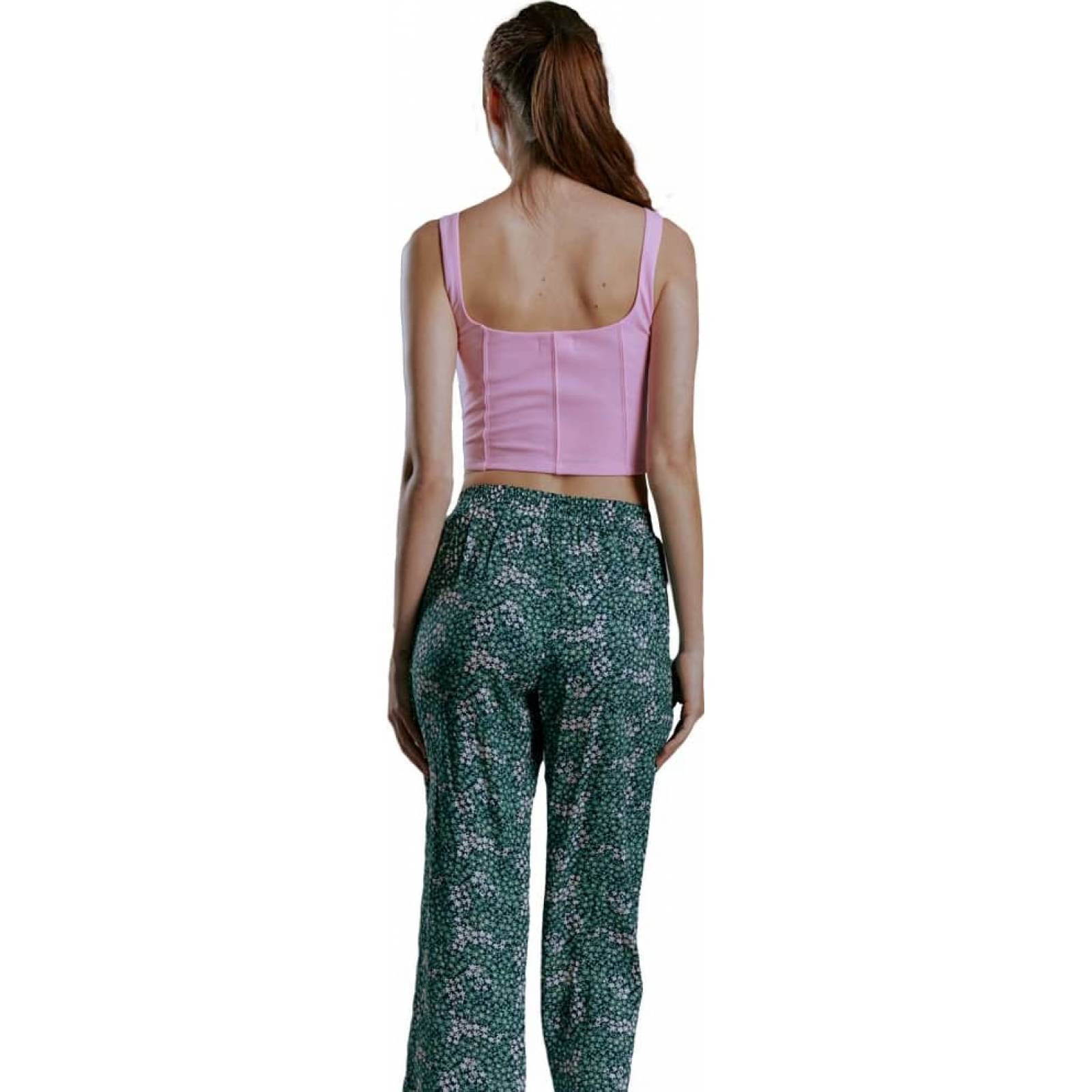 Pants Conjunto 2 Piezas Casual Holly Land color Rosa para Mujer