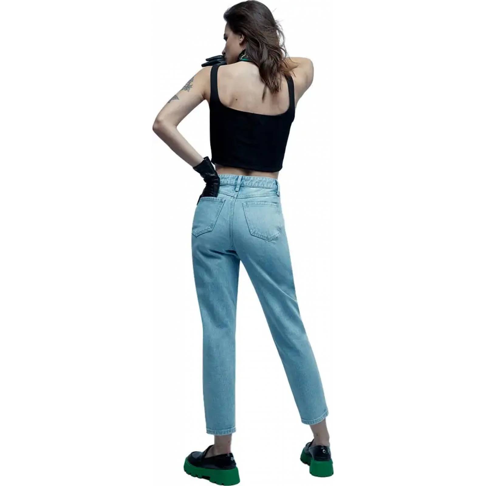 Jeans casual dama bleach Atmosphere Dnm modelo MOM9