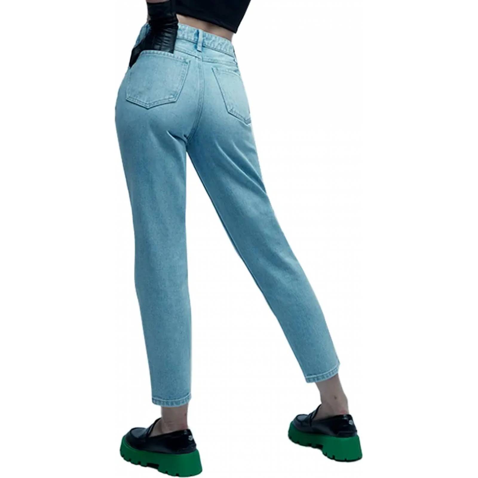 Jeans casual dama bleach Atmosphere Dnm modelo MOM9