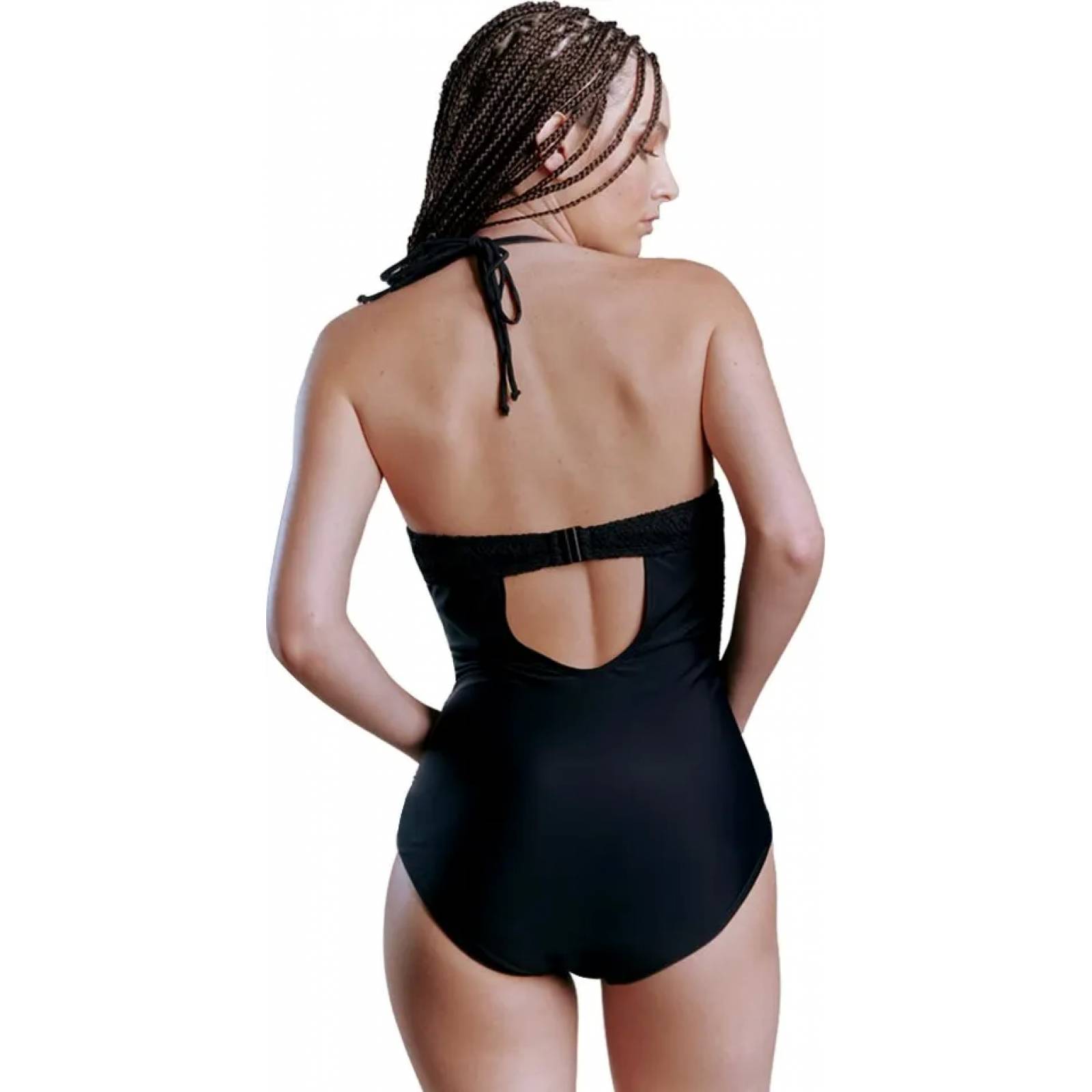 Traje de baño de playa dama negro Holly Land modelo 7894