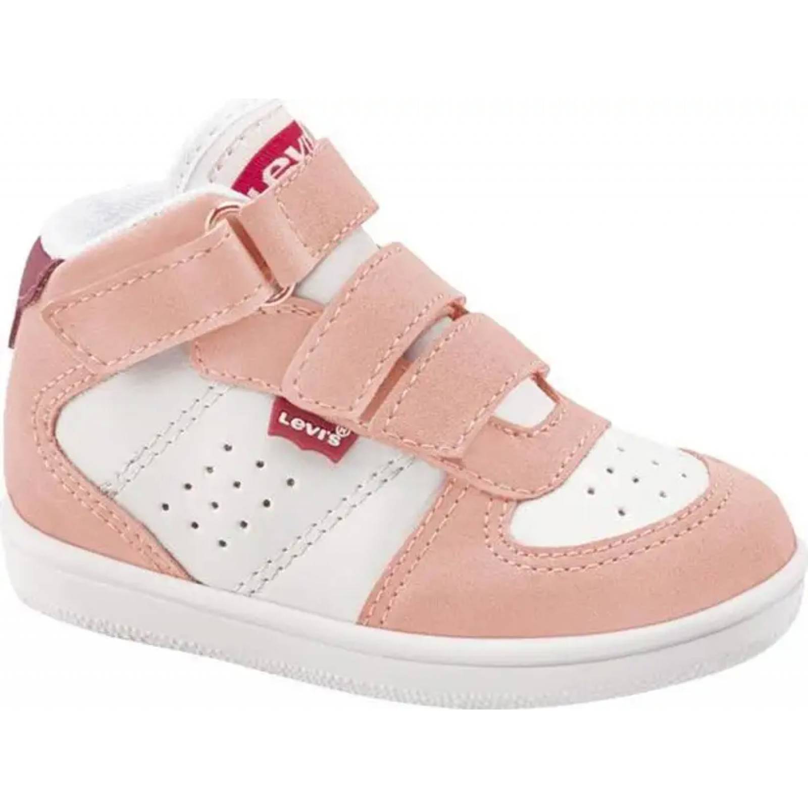 Bota tenis casual urbano niña blanco Levi's modelo 0785
