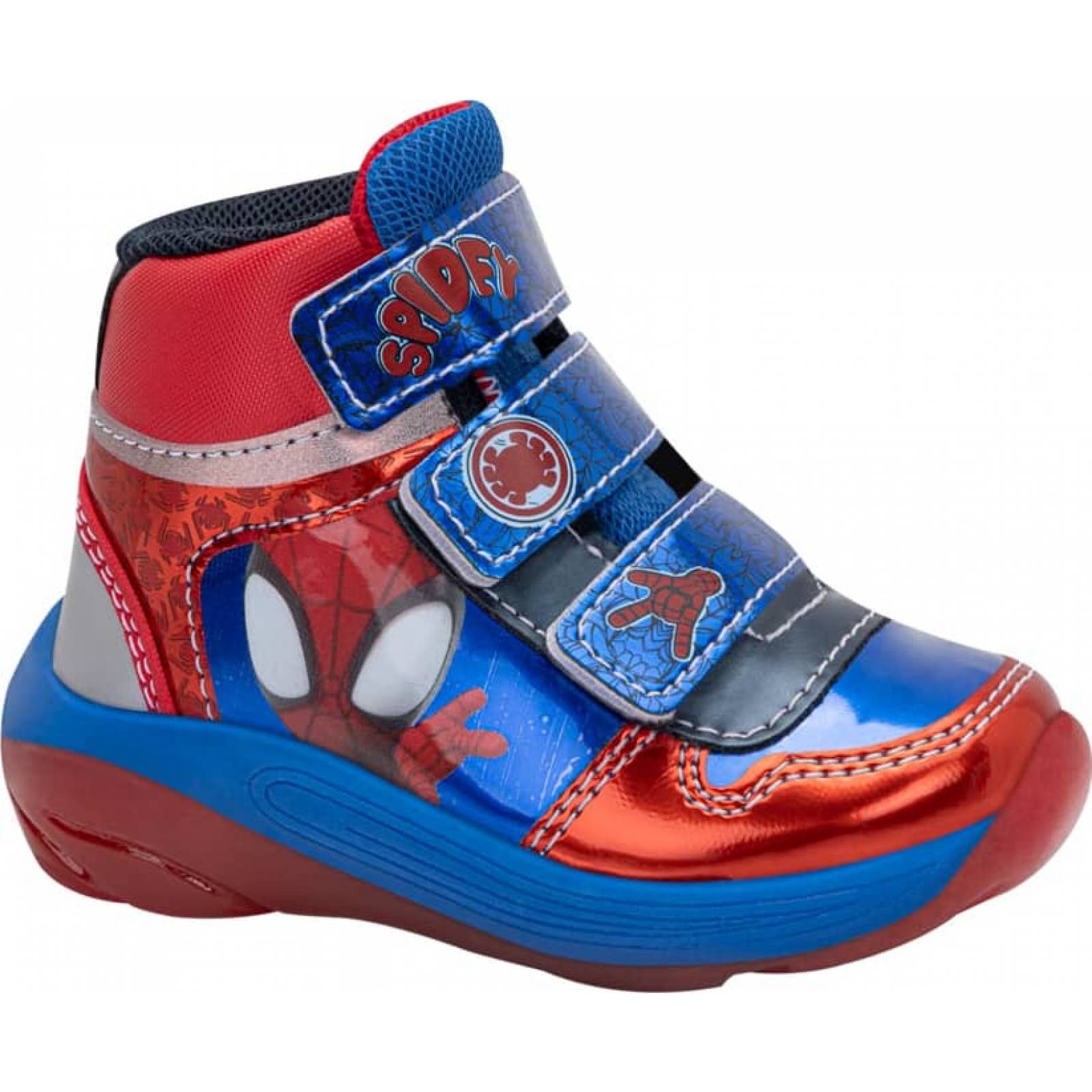 Choclo tenis casual urbano ni o azul Spiderman modelo 1725