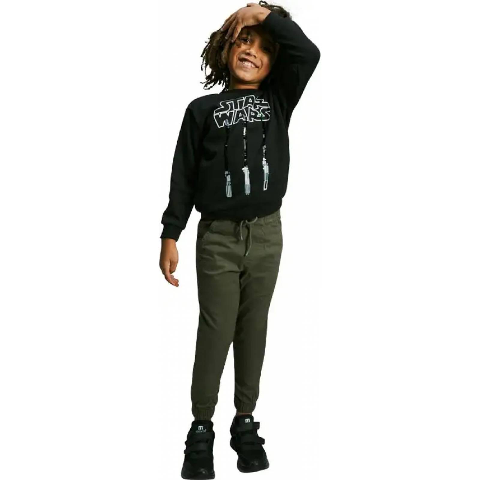 Pantalon casual niño verde olivo Next & Co modelo A01N