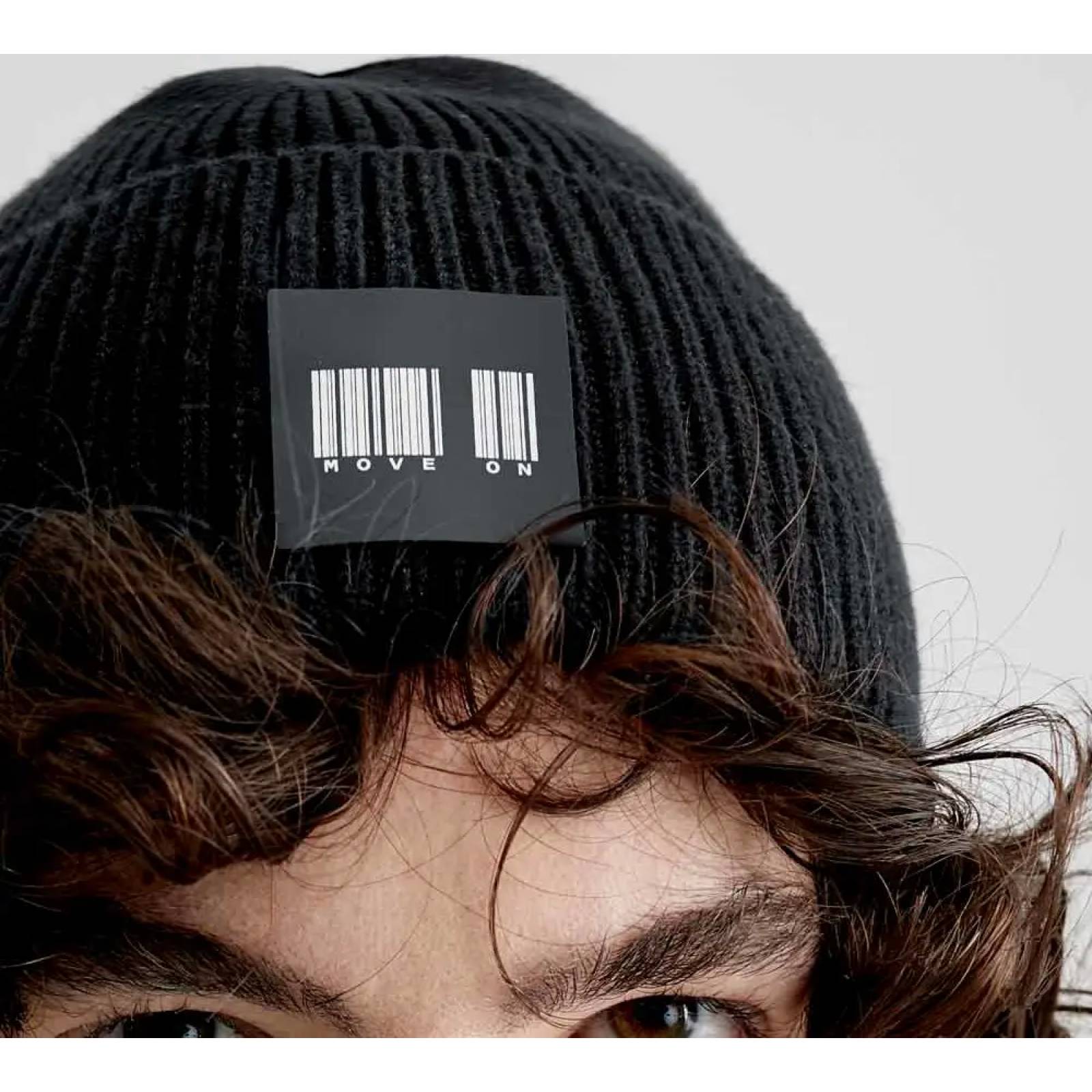 Gorro/boina accesorio invernal dama negro Kebo modelo KM68