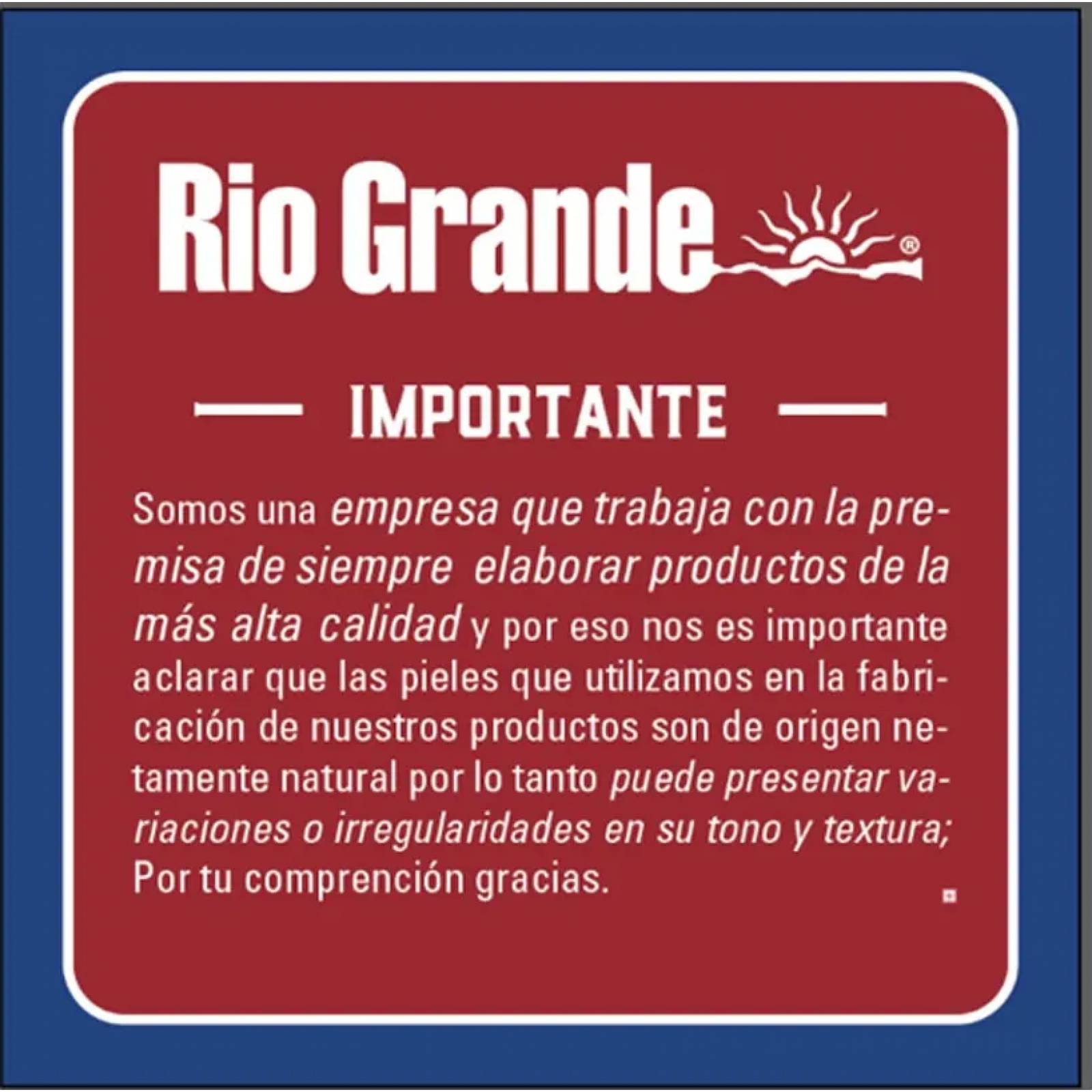 Bota vaquero vaqueras dama cafe piel Rio Grande modelo 9001