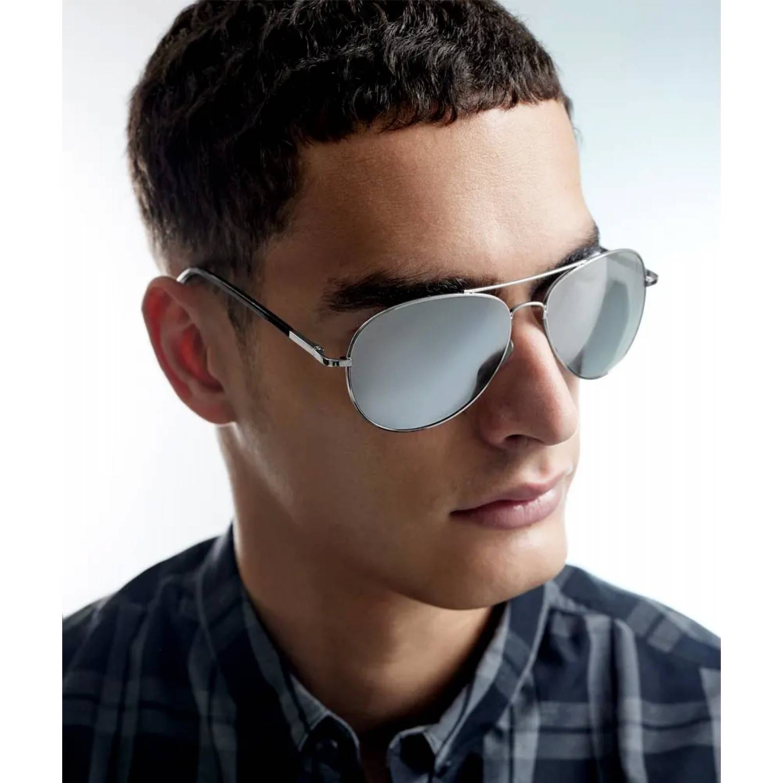 De sol lentes caballero multicolor Mr Idea modelo 6254