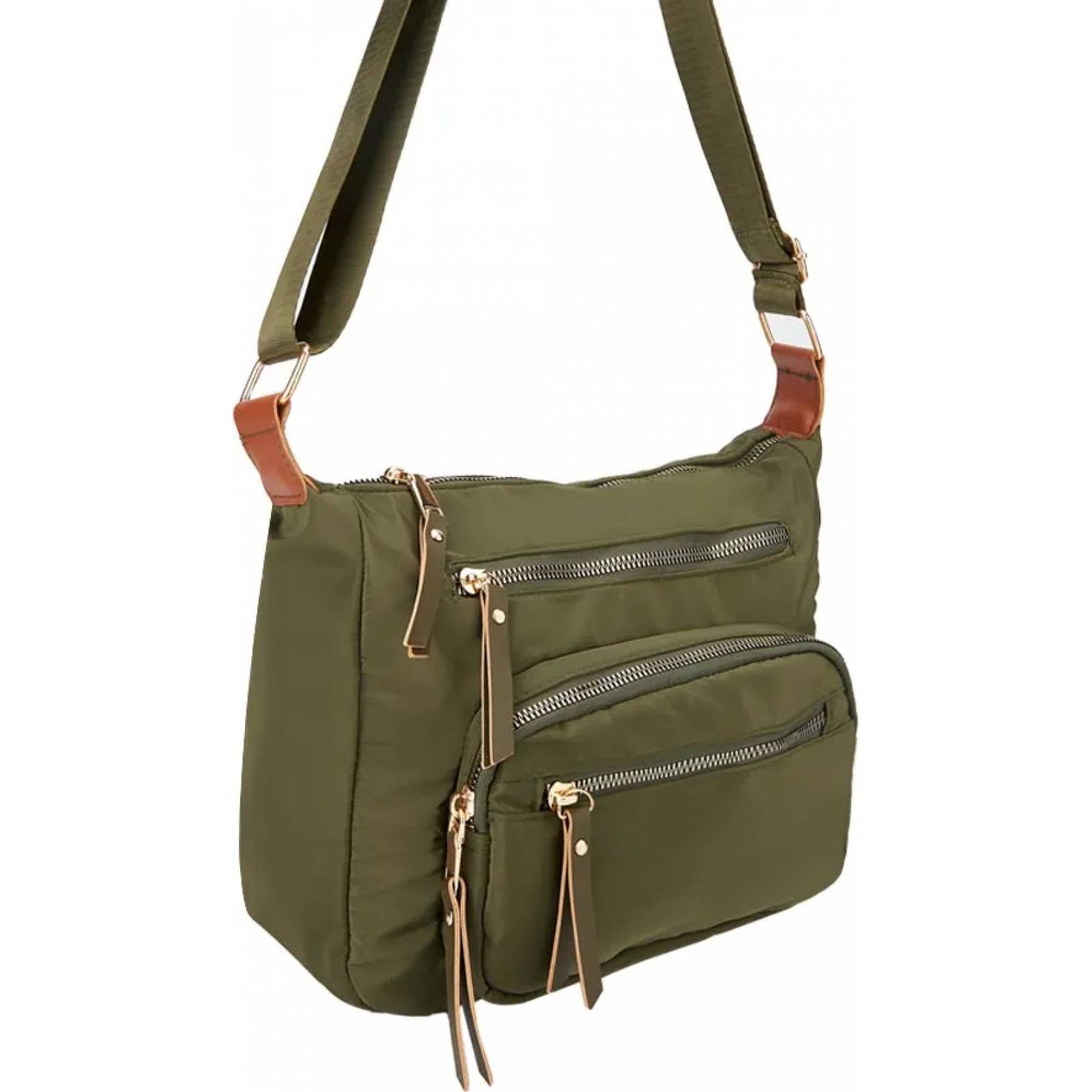 Bolsa accesorio dama verde camuflaje Holly Land modelo BS02