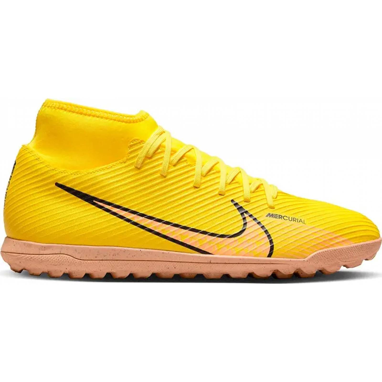 Tenis de futbol / tacos caballero amarillo Nike modelo 5780