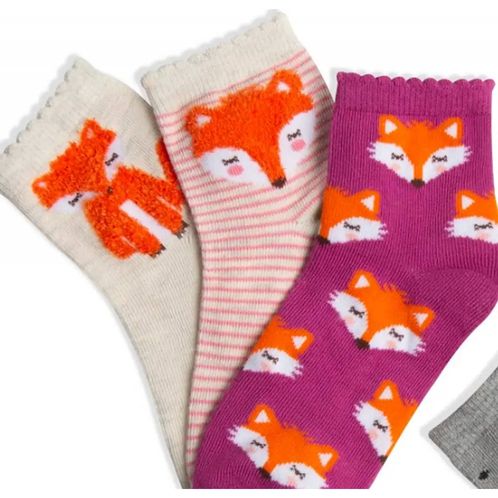 Calcetas interior niña multicolor Pink By Price Shoes modelo SK30