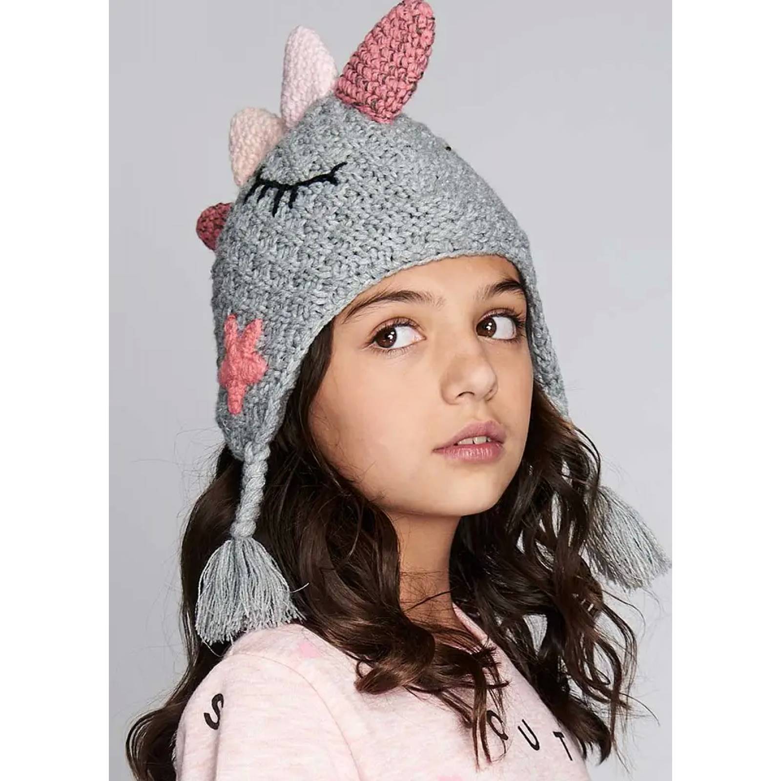 Gorro/boina accesorio invernal niña gris Pink By Price Shoes modelo 6012