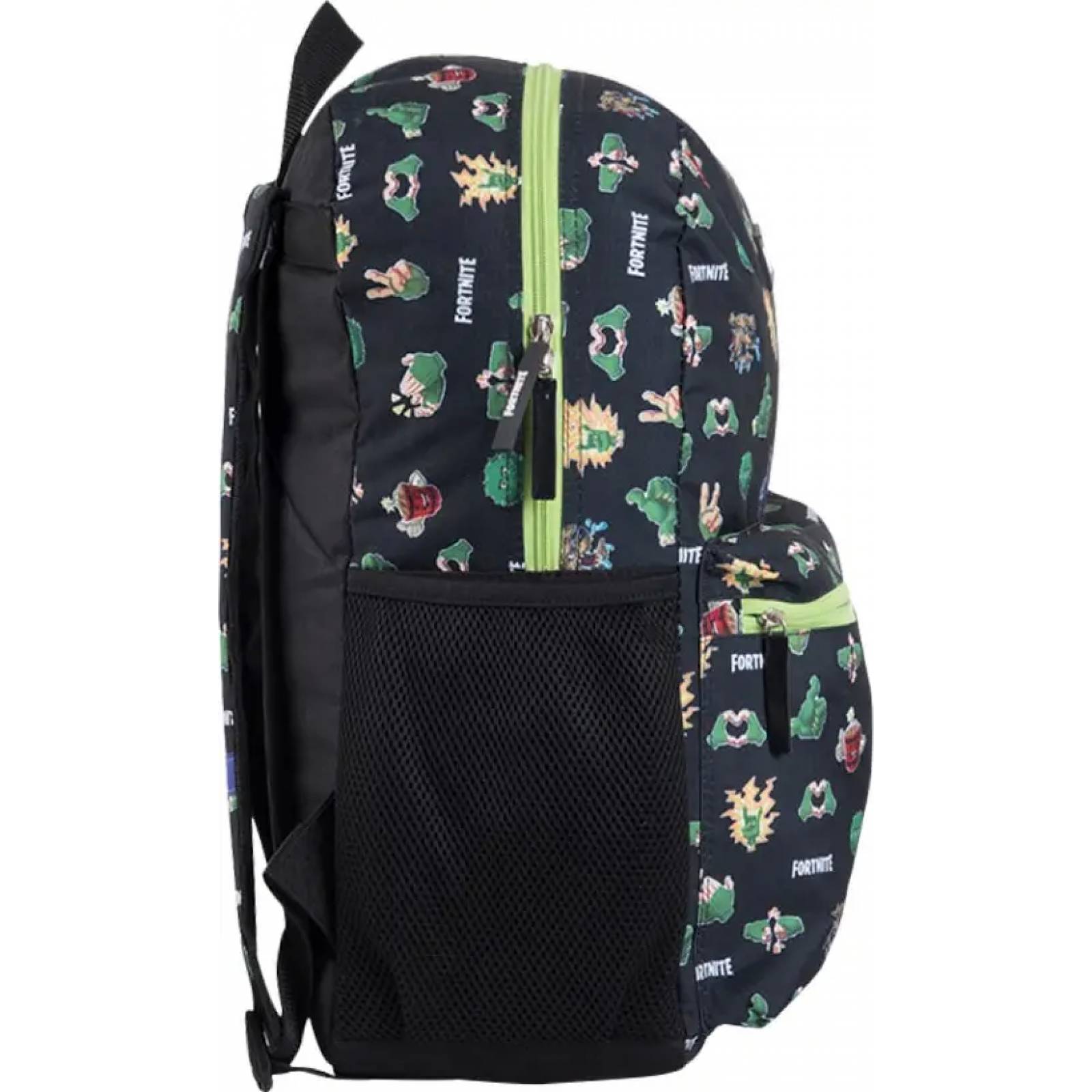 Backpack mochila/morral/maleta niño negro Fortnite modelo 8462