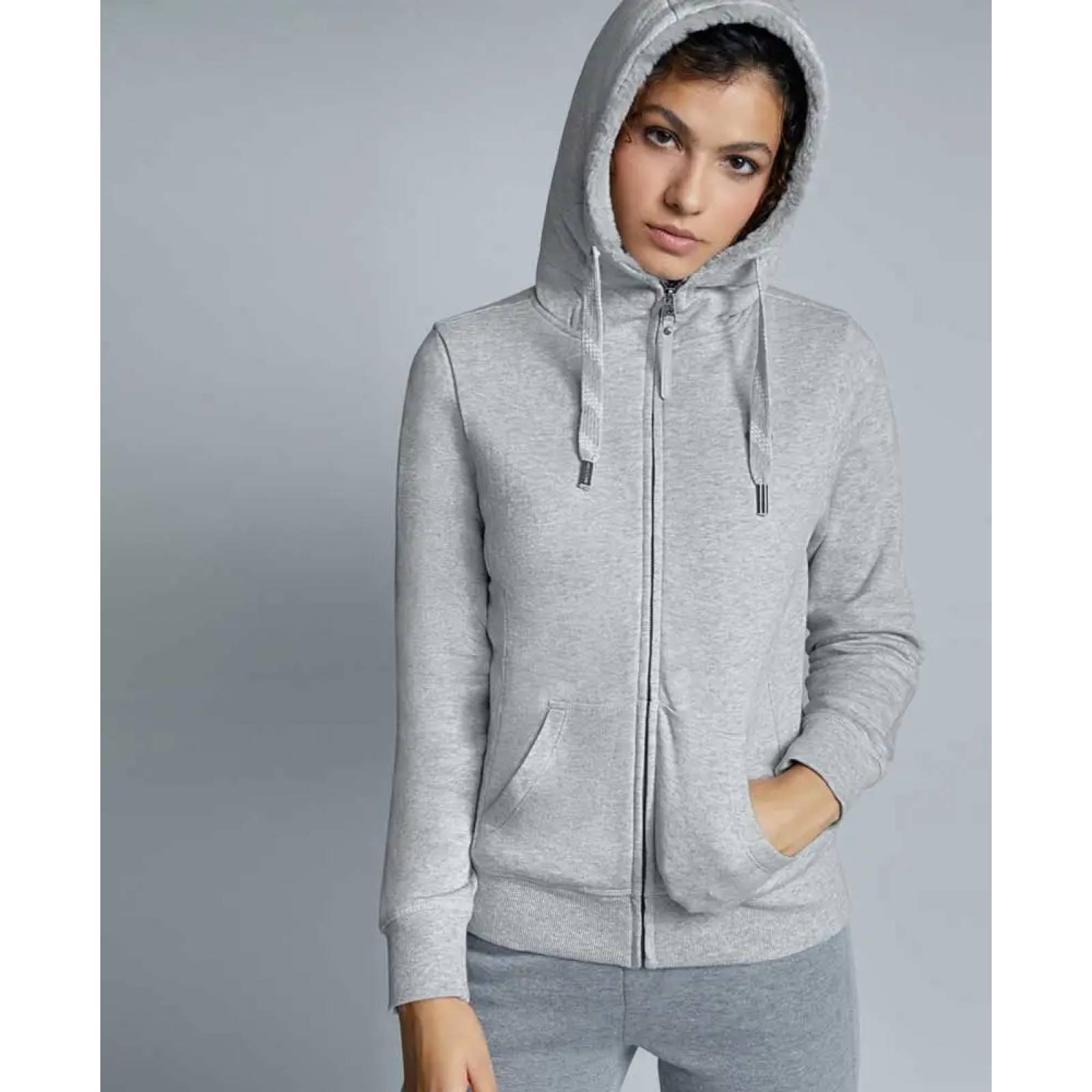 Sudadera casual dama gris Holly Land modelo FAAY