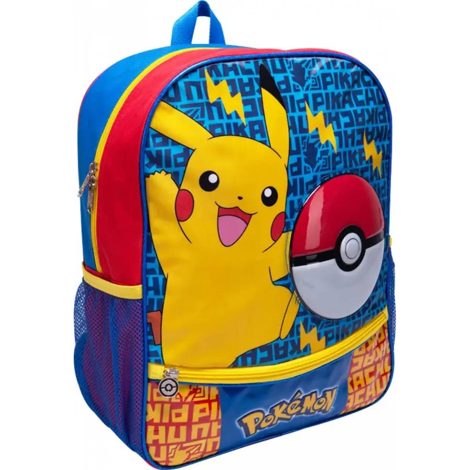 Backpack mochila/morral/maleta niño azul Pokemon modelo 0015