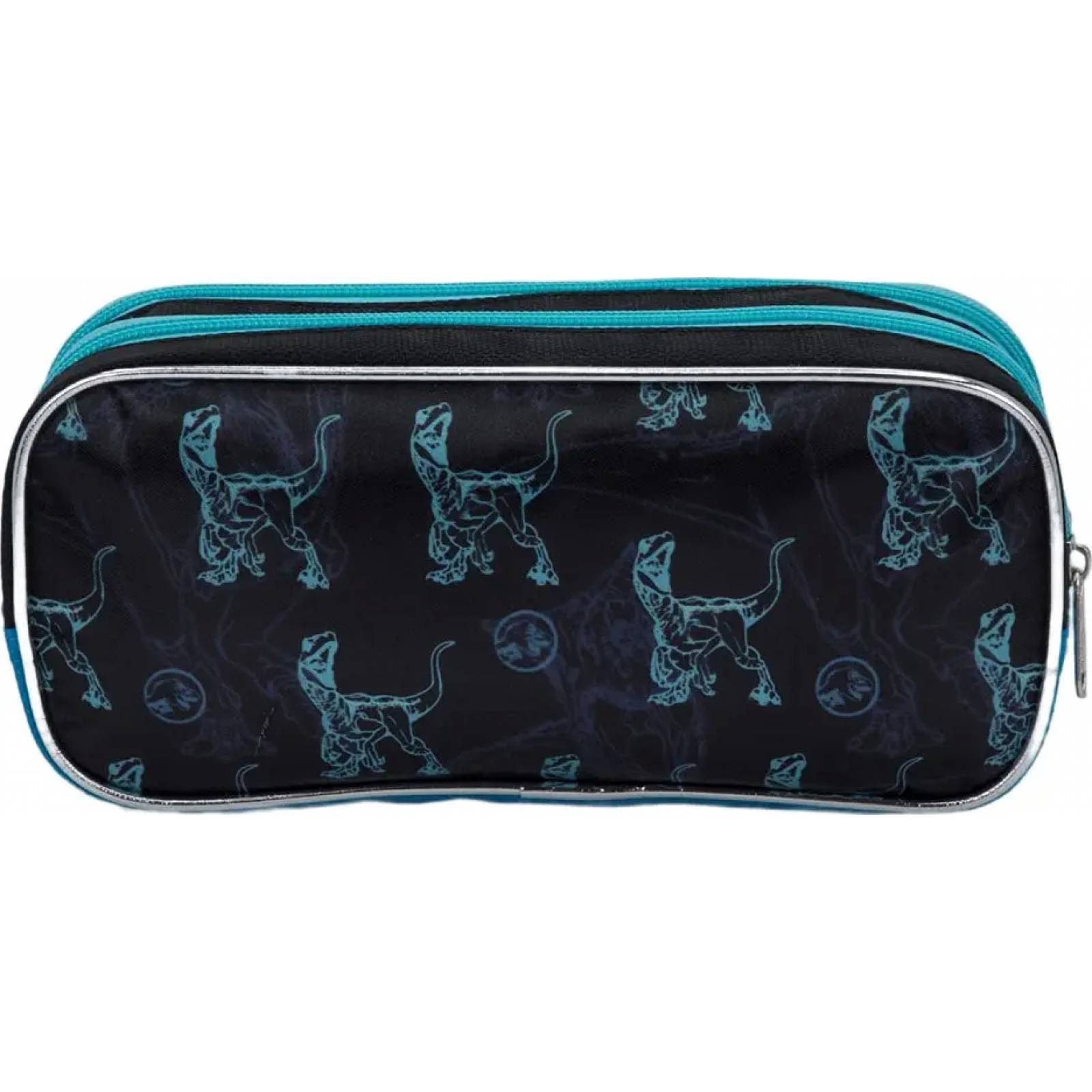 Lapicera articulo escolar papeleria negro Jurassic World modelo 0577