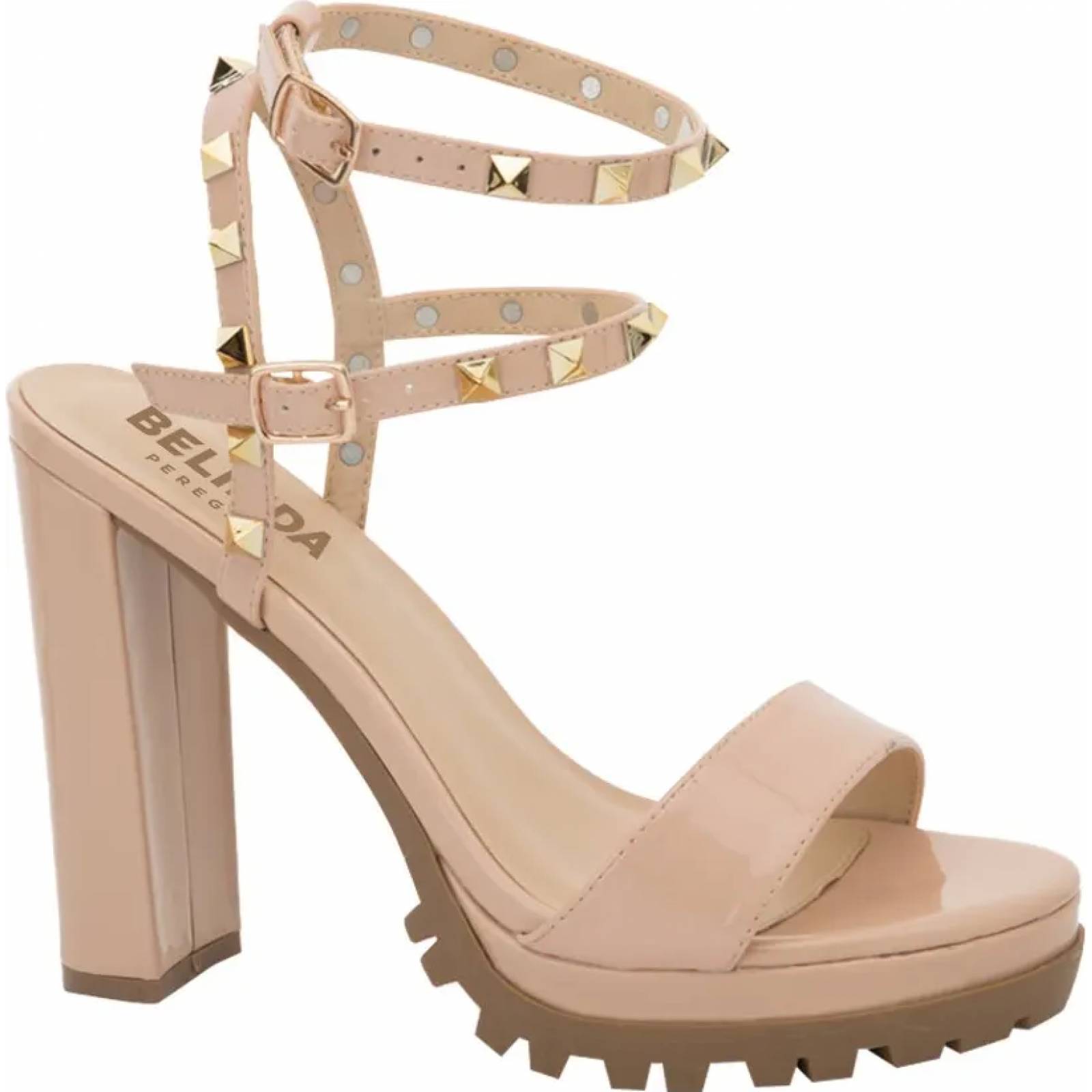 Sandalia vestir dama rosa Belinda Peregrin modelo 6065