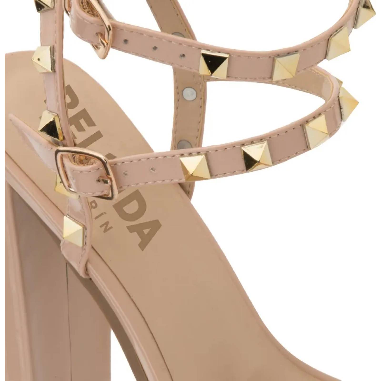 Sandalia vestir dama rosa Belinda Peregrin modelo 6065