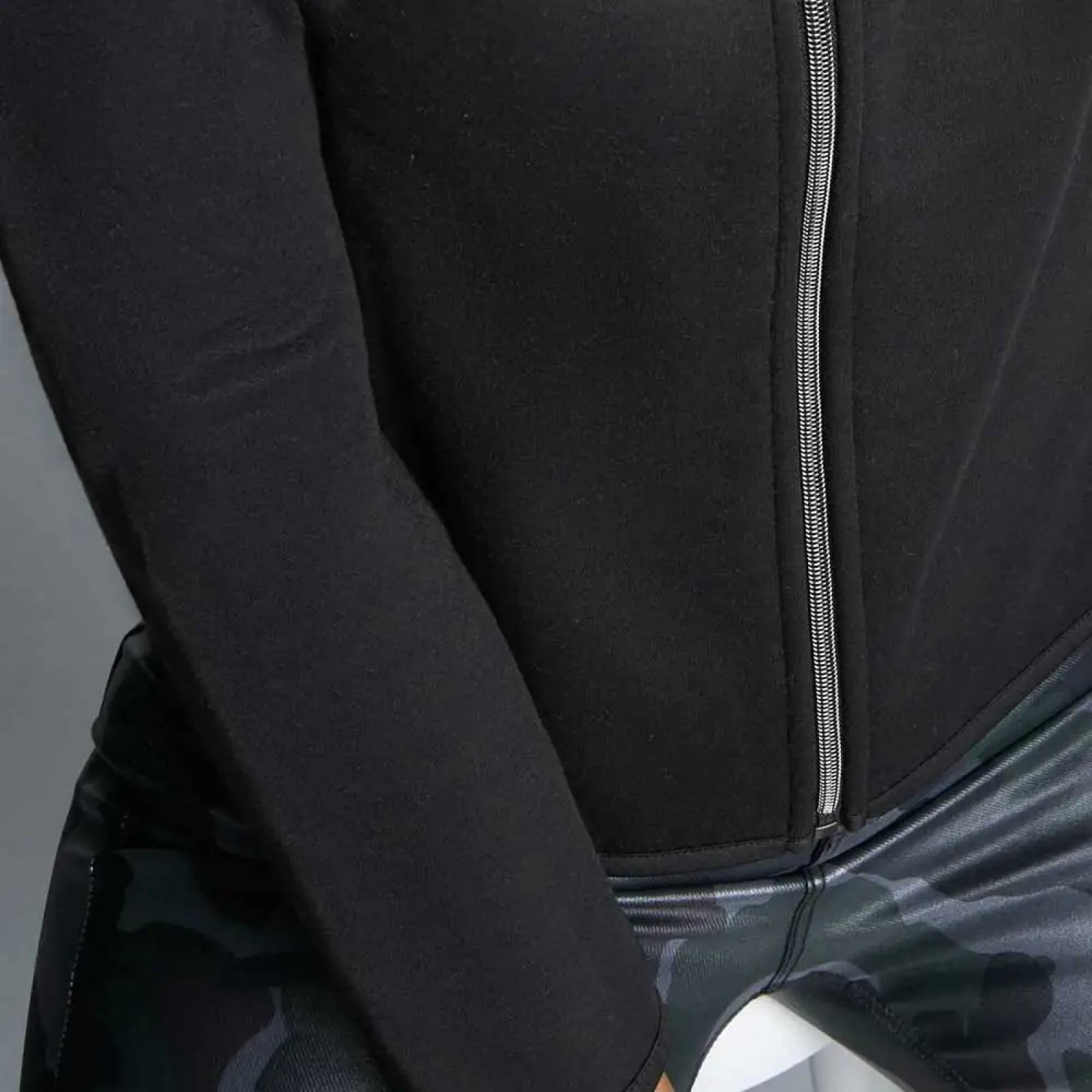 Sudadera casual dama negro Holly Land modelo UN10