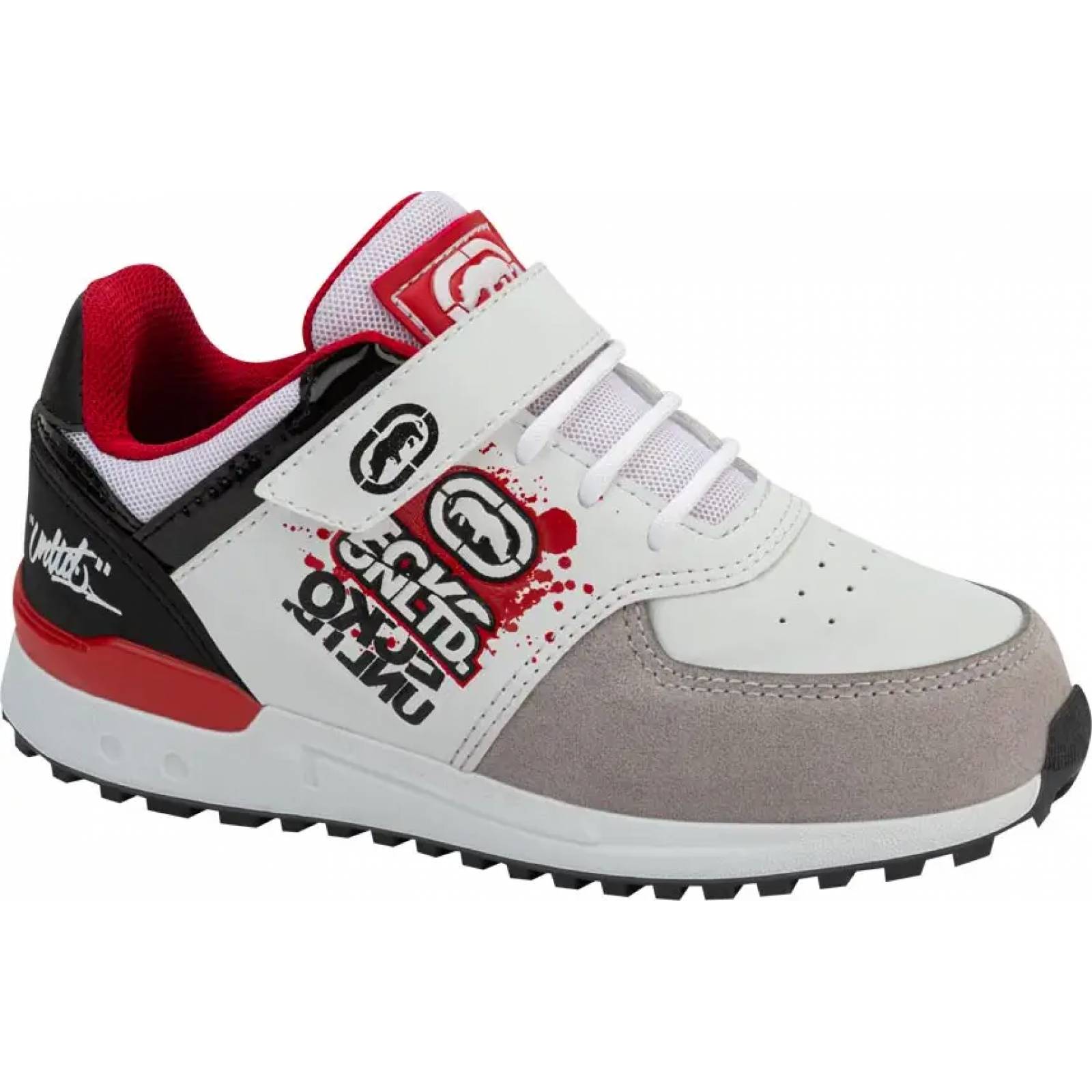 Choclo tenis casual urbano niño blanco Ecko Ultd modelo 21