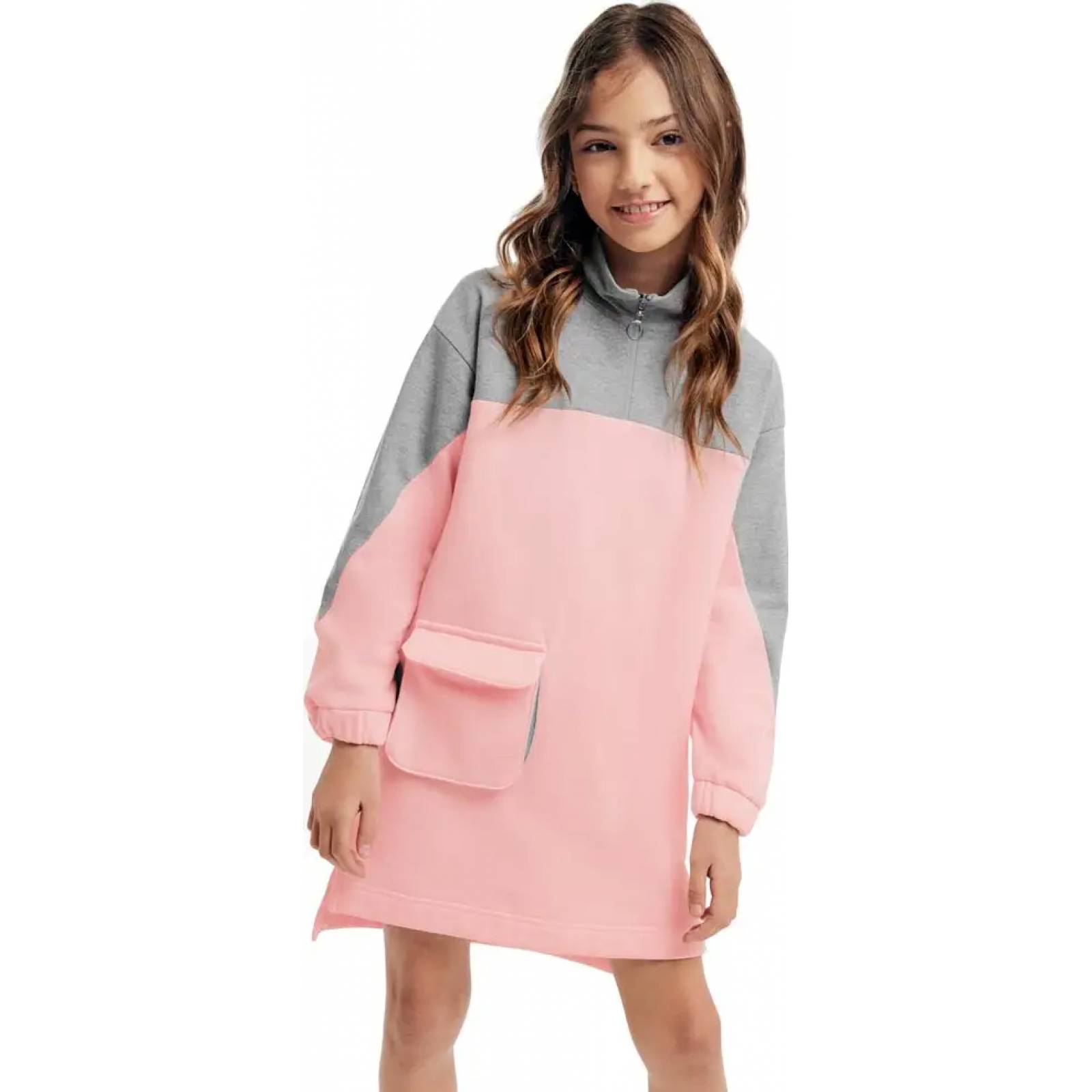 Vestido casual niña rosa Holly Land Kids modelo 1041