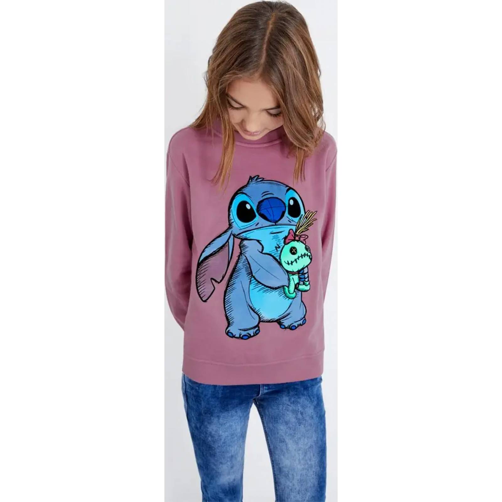 Sudadera casual niña amarillo mostaza Holly Land Kids modelo DONI