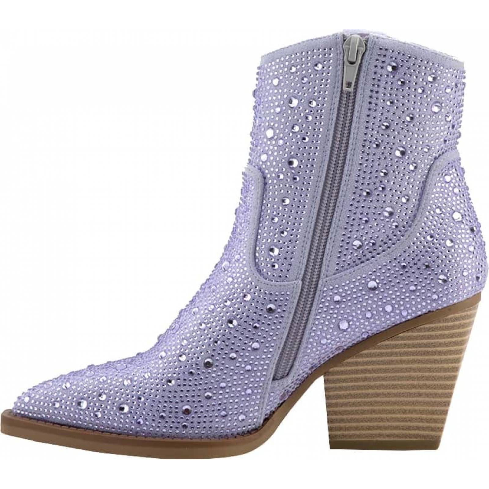 Bota texano dama lila Thalia Sodi modelo 2B13