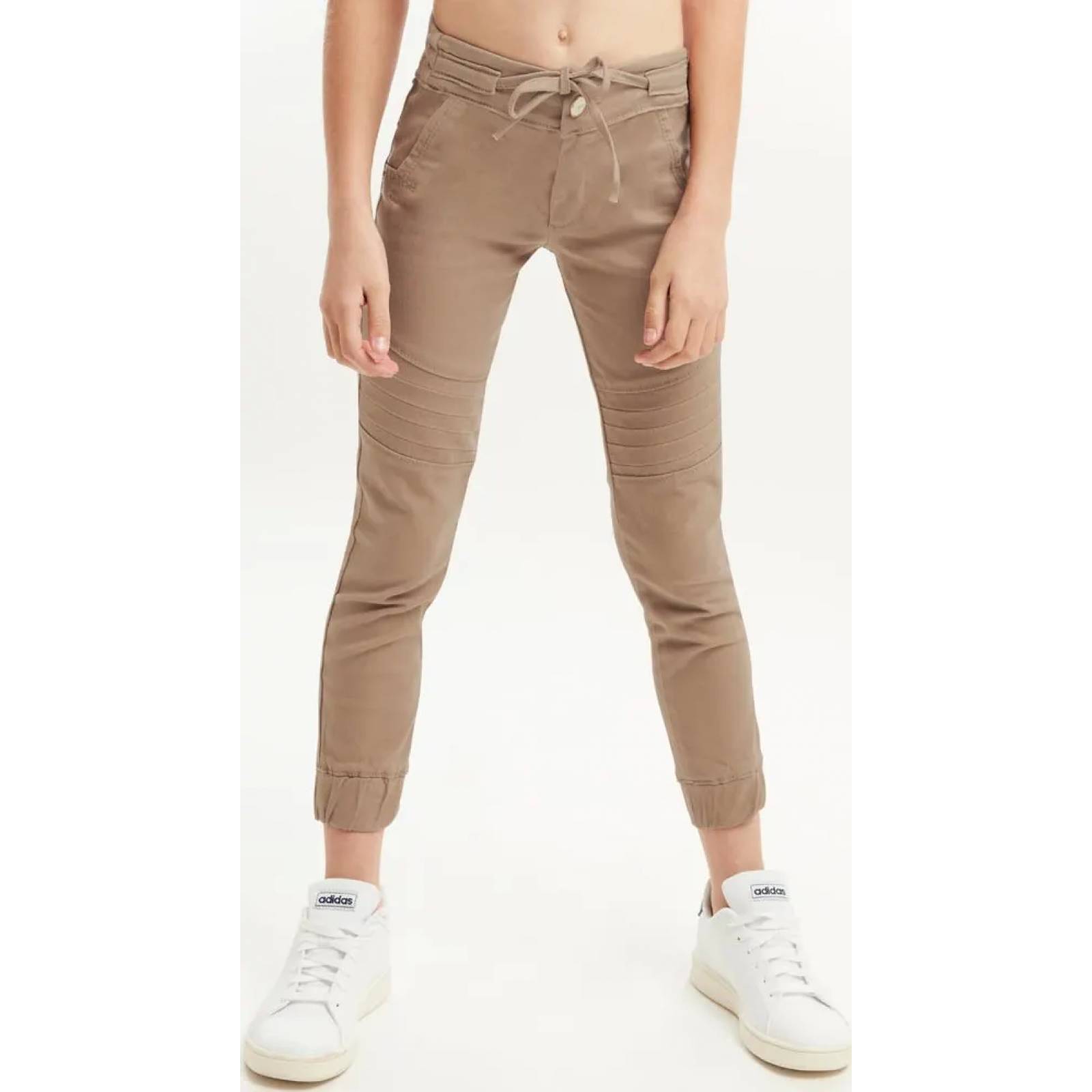 Pantalon casual niña beige Pink By Price Shoes modelo DMG1