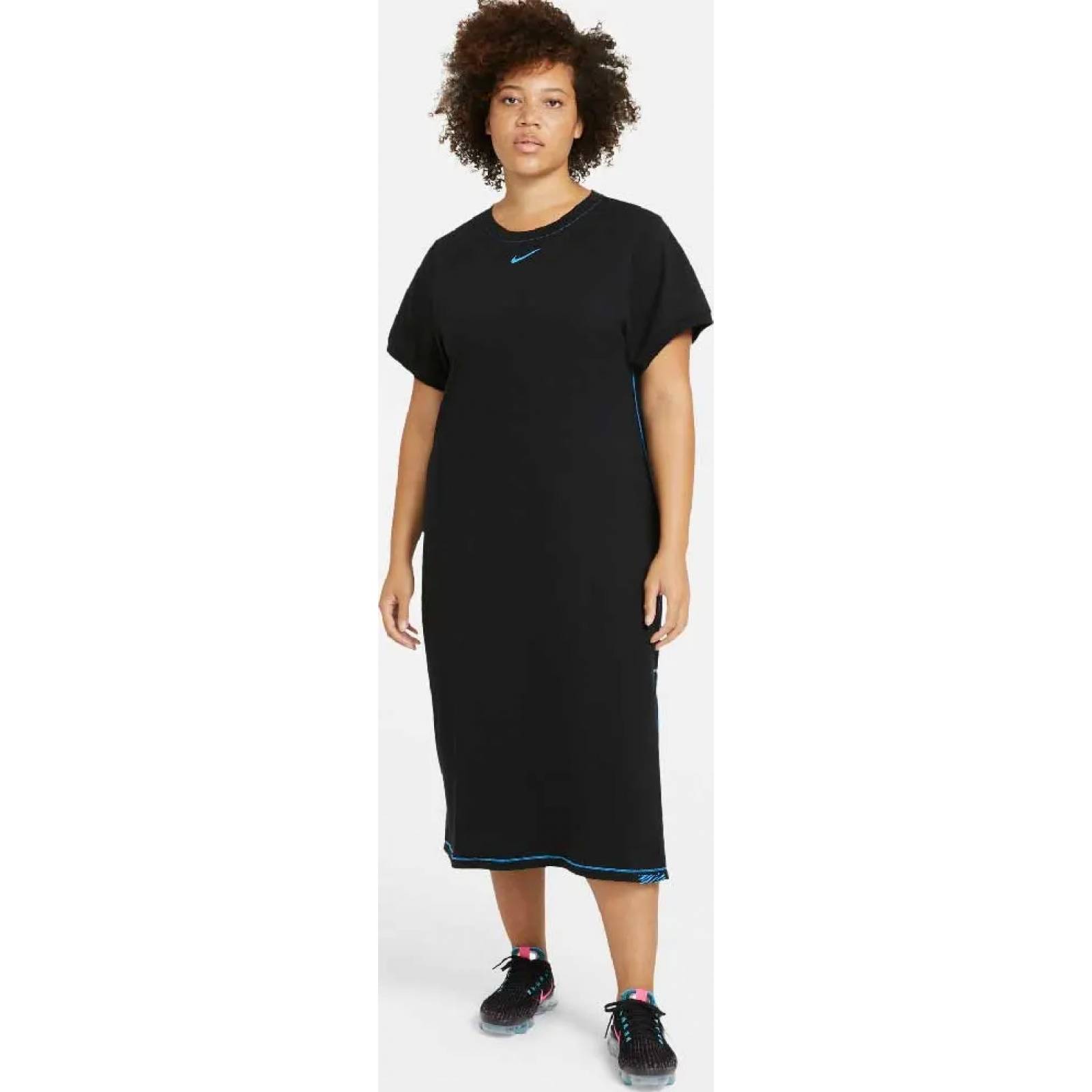 Vestido casual dama negro Nike modelo 2900