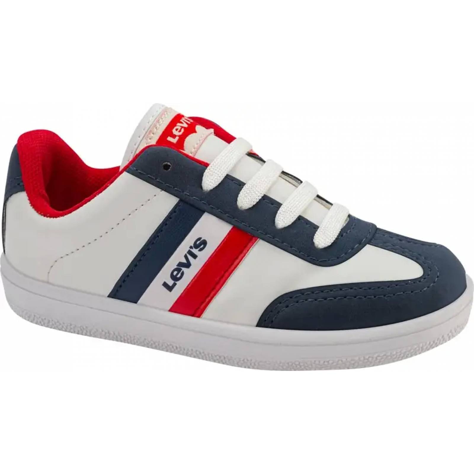 Choclo tenis casual urbano niño blanco Levi's modelo 0766