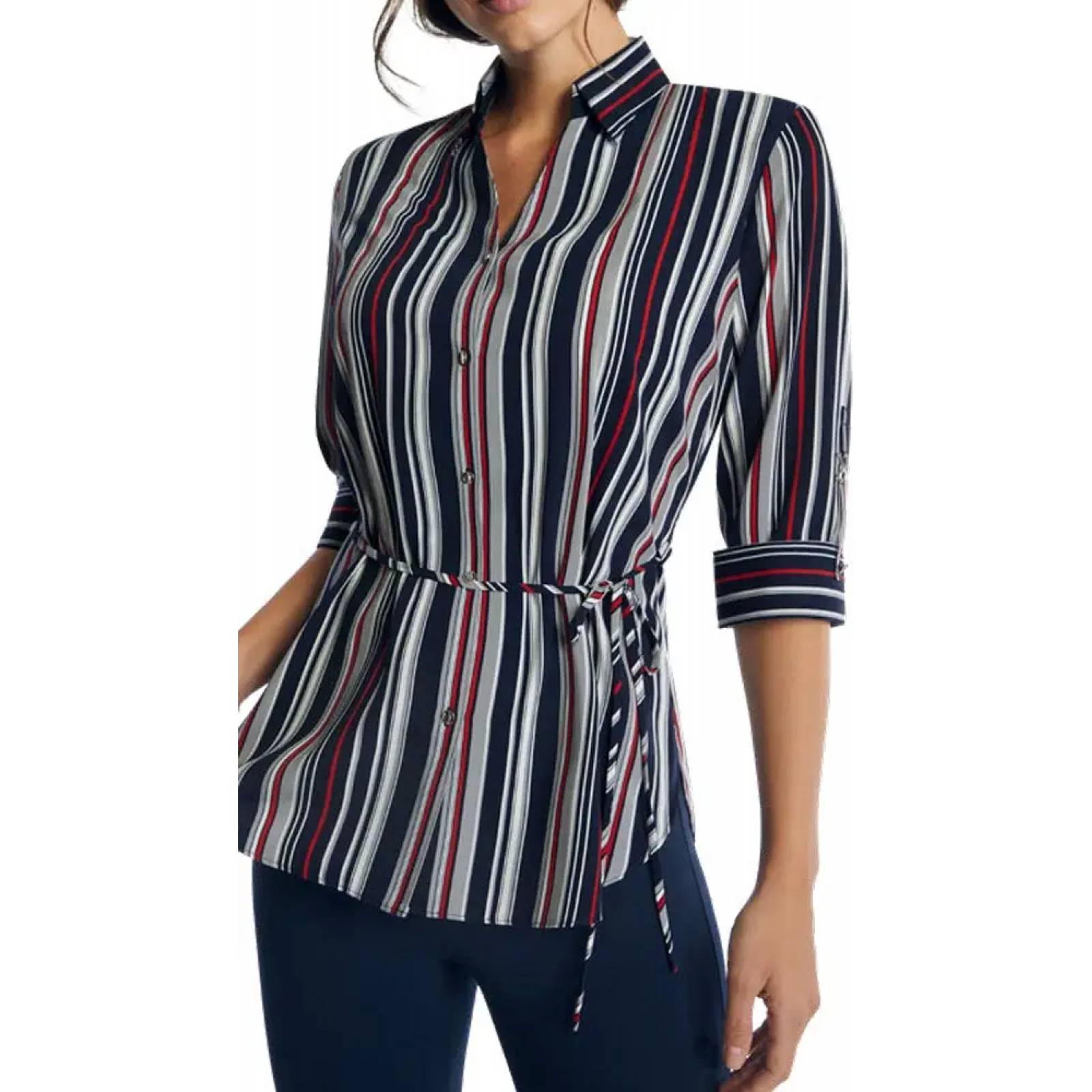 Blusa casual dama multicolor Paloma Carmin modelo 7679