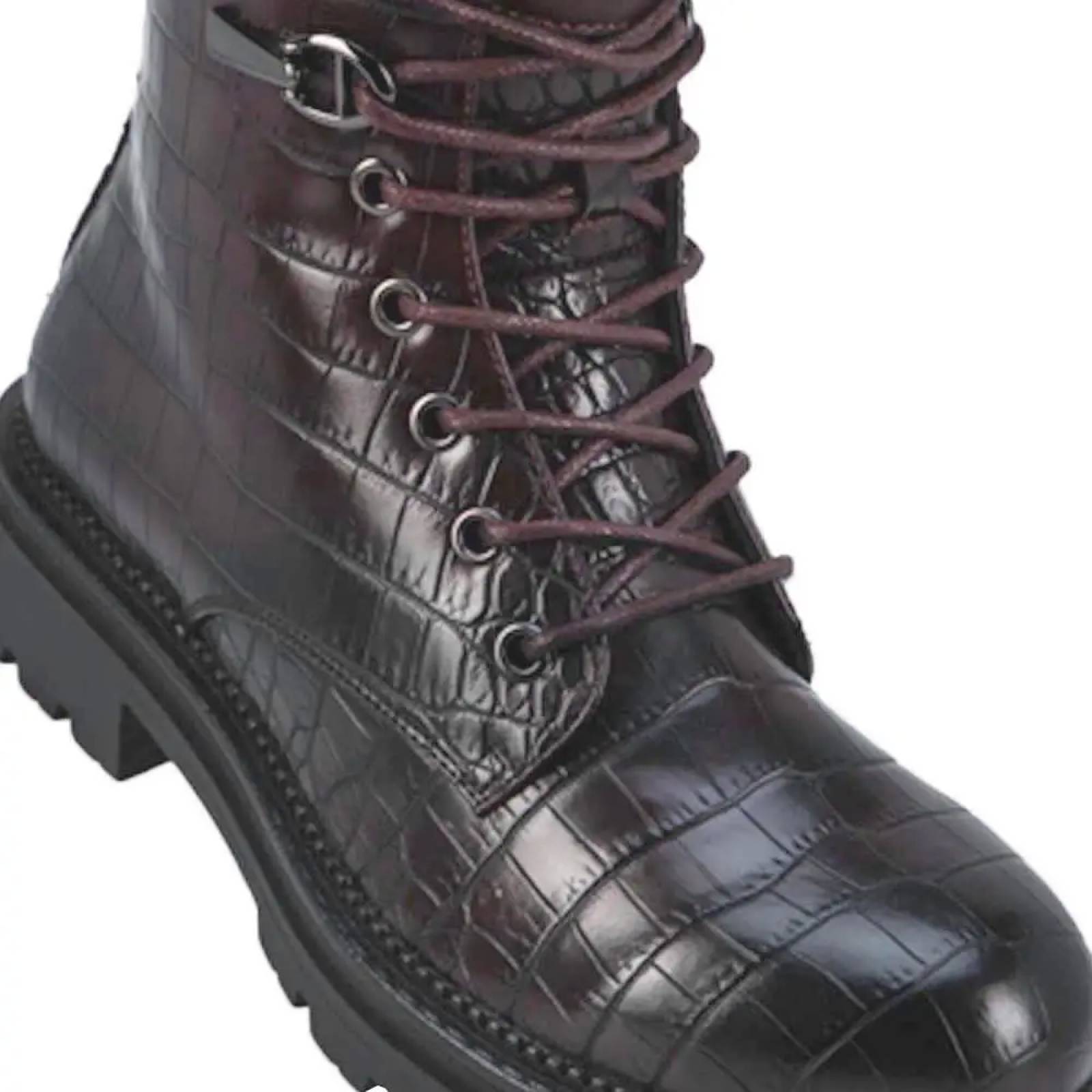 Bota militar dama cafe Goodyear modelo 5511