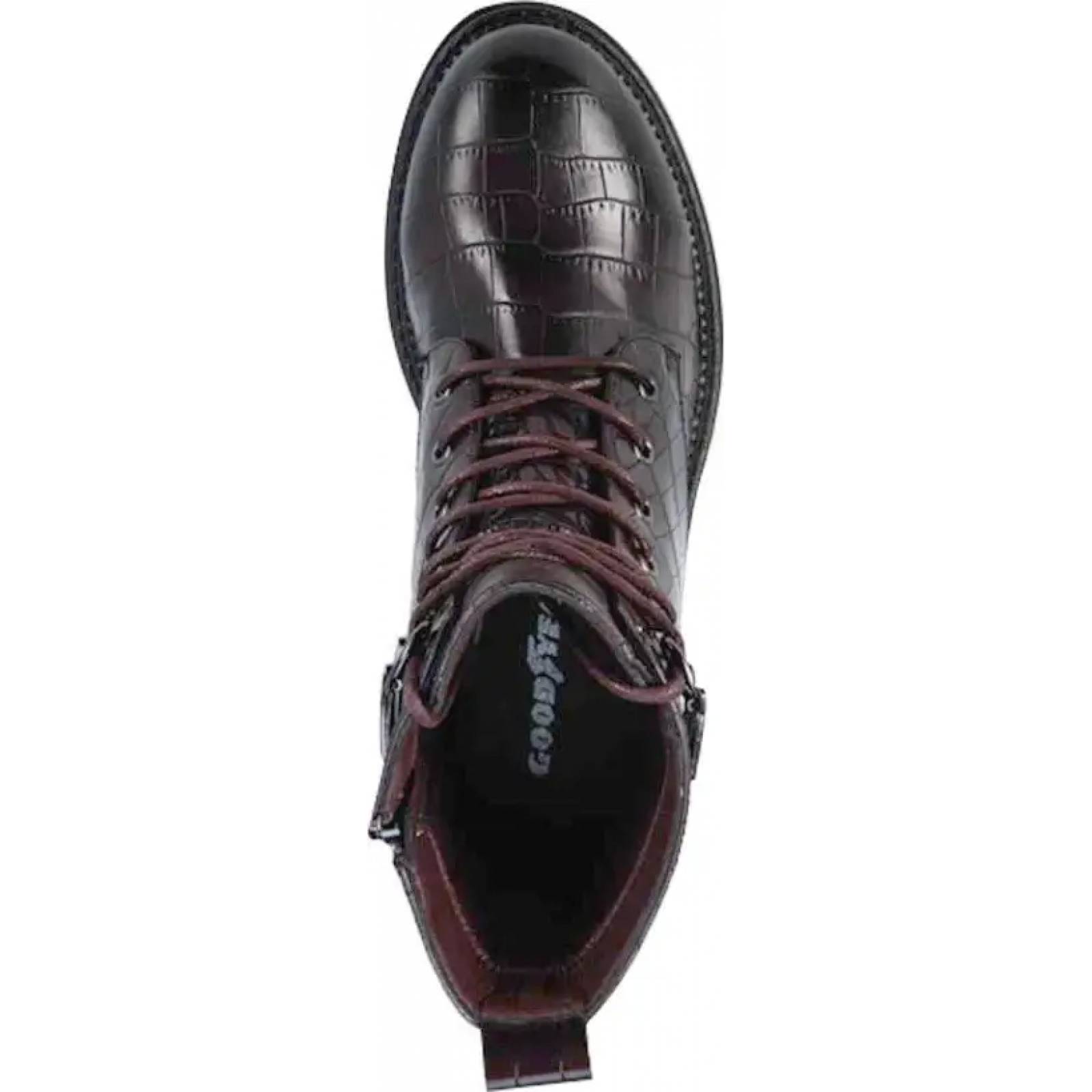 Bota militar dama cafe Goodyear modelo 5511