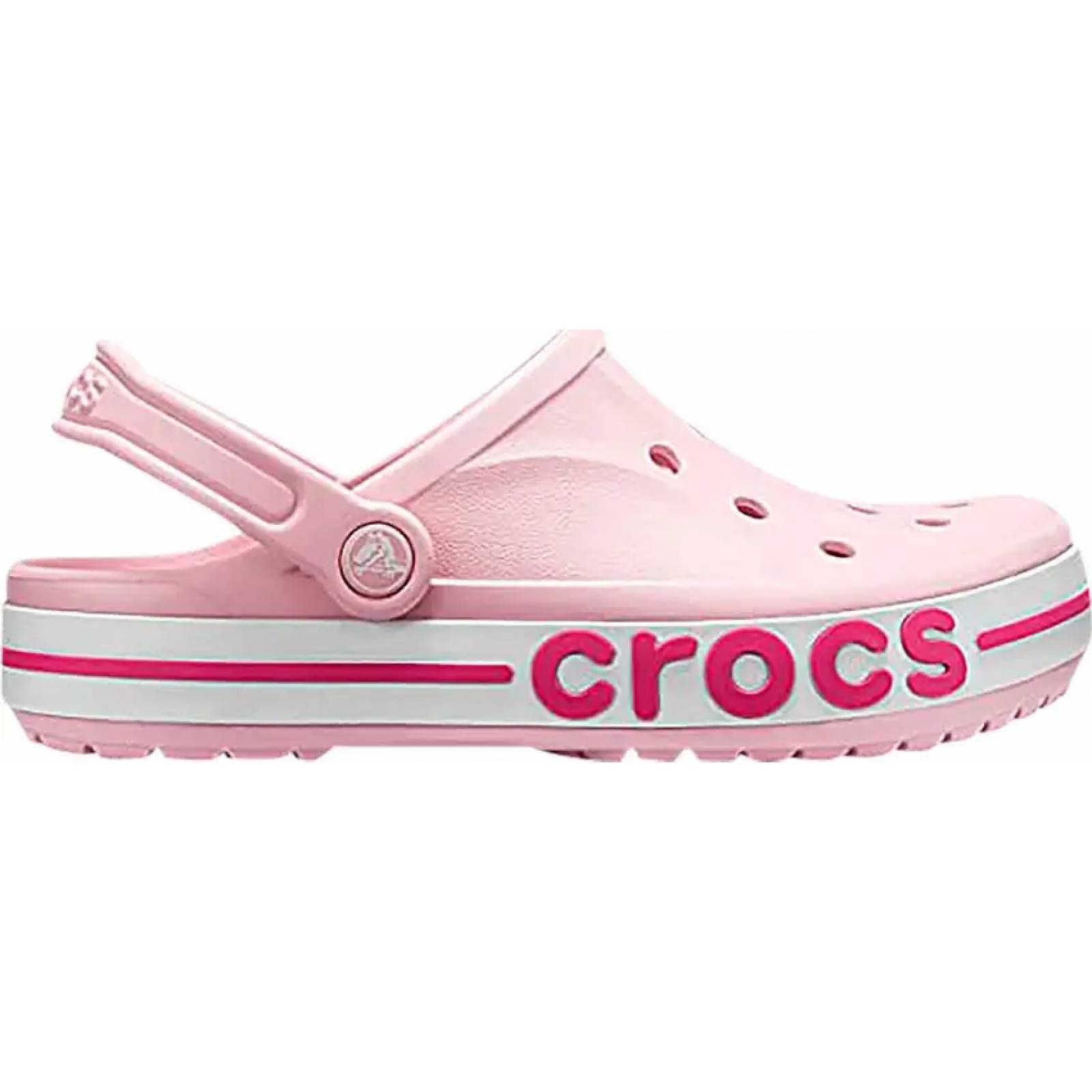 Suecos dama rosa Crocs modelo 96TG