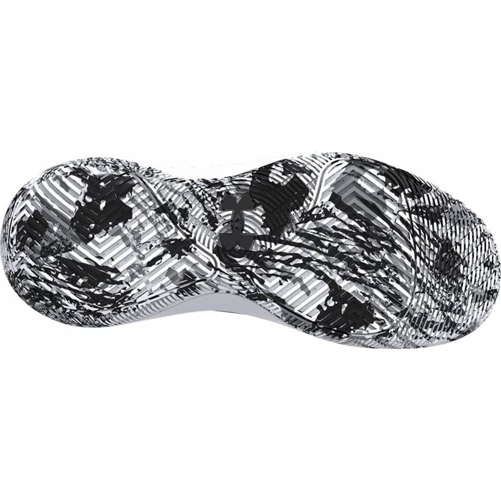 Tenis para basketball caballero blanco/negro Under Armour Mexico modelo 0006