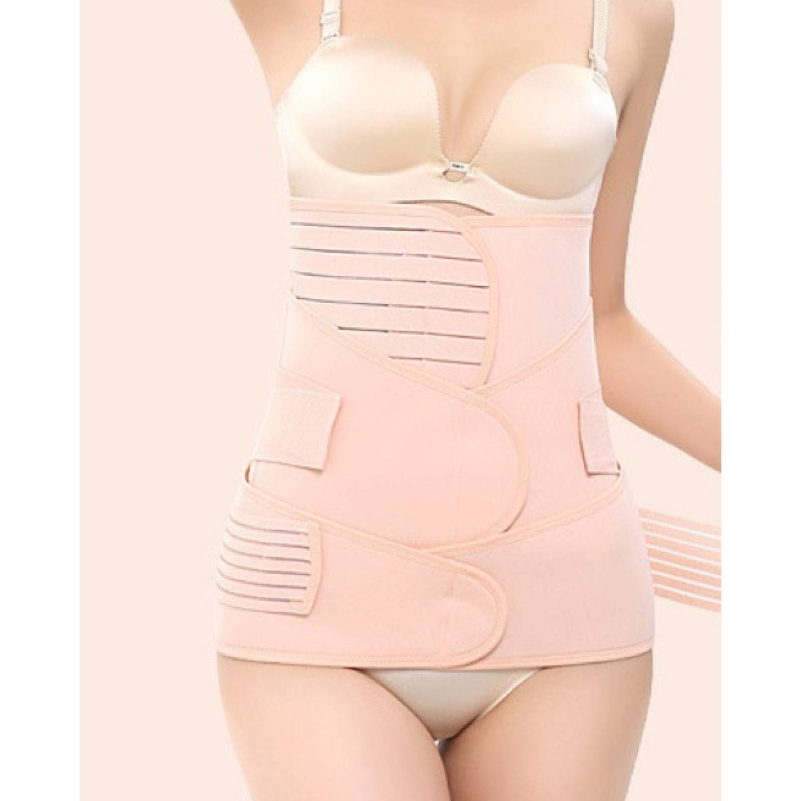 Faja Postparto 3 En 1  Ajustable cesarea prenatal velcros