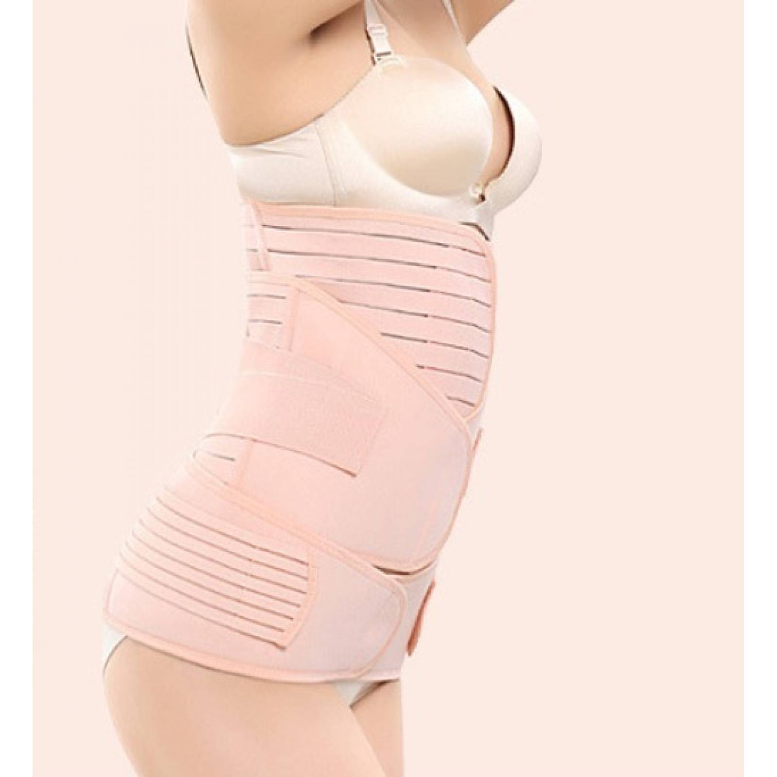 Faja Postparto 3 En 1  Ajustable cesarea prenatal velcros