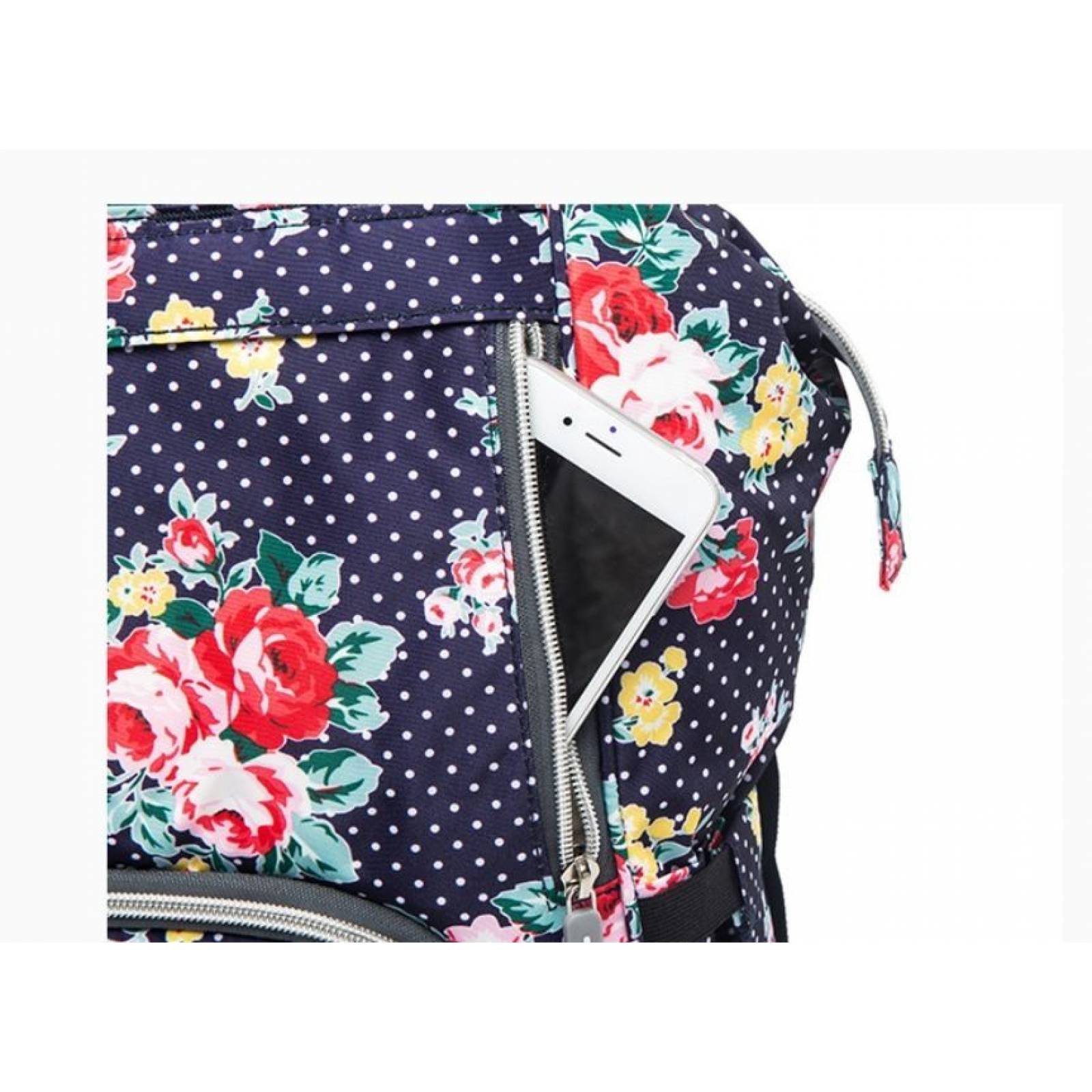 Pañalera Mochila Moderna Multiusos Usb Bonita Mama Termica