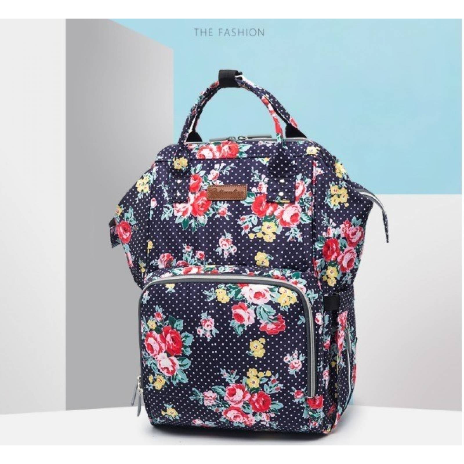 Pañalera Mochila Moderna Multiusos Usb Bonita Mama Termica