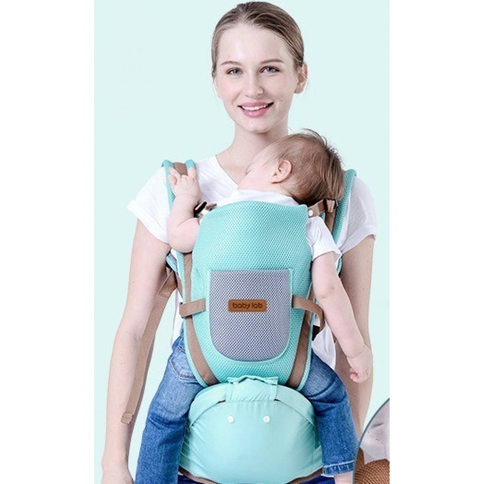 Portabebe Mochila Ergonomica  Fular Cangurera Bebe Economico