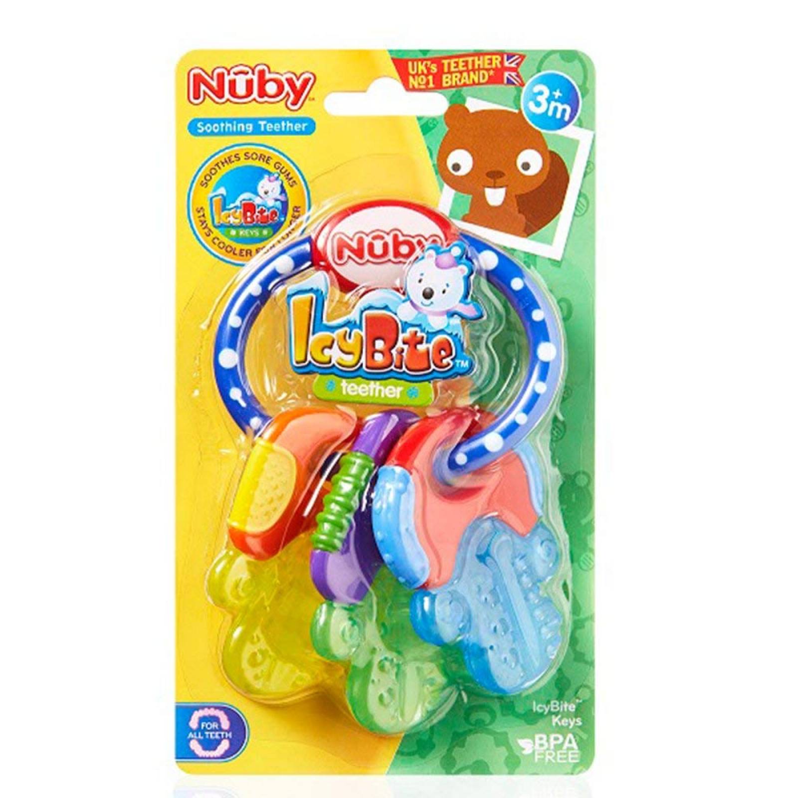 Mordedera De Gel Llaves Nuby Icybite