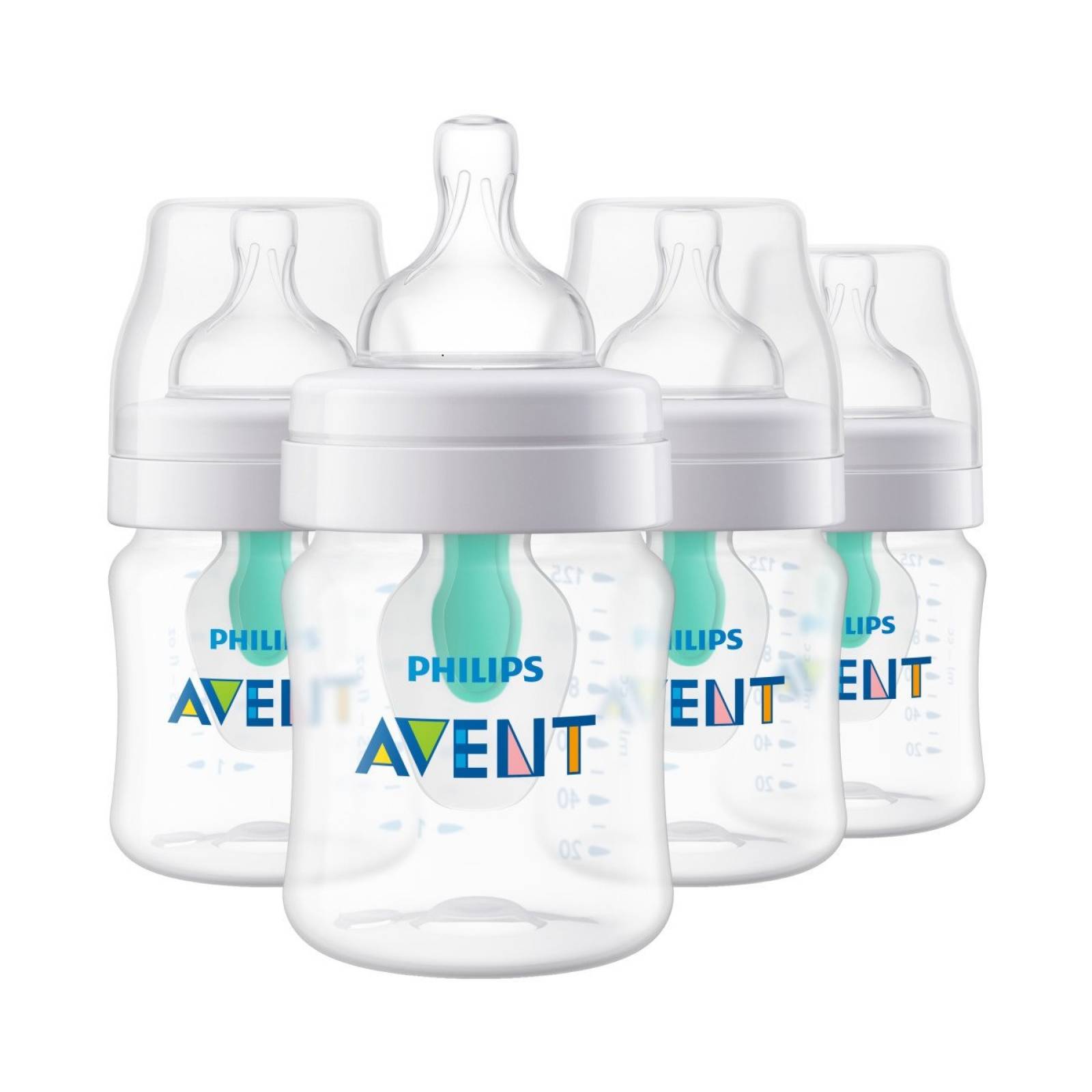 Biberón Avent Anticólico Airfree 4oz 4pz