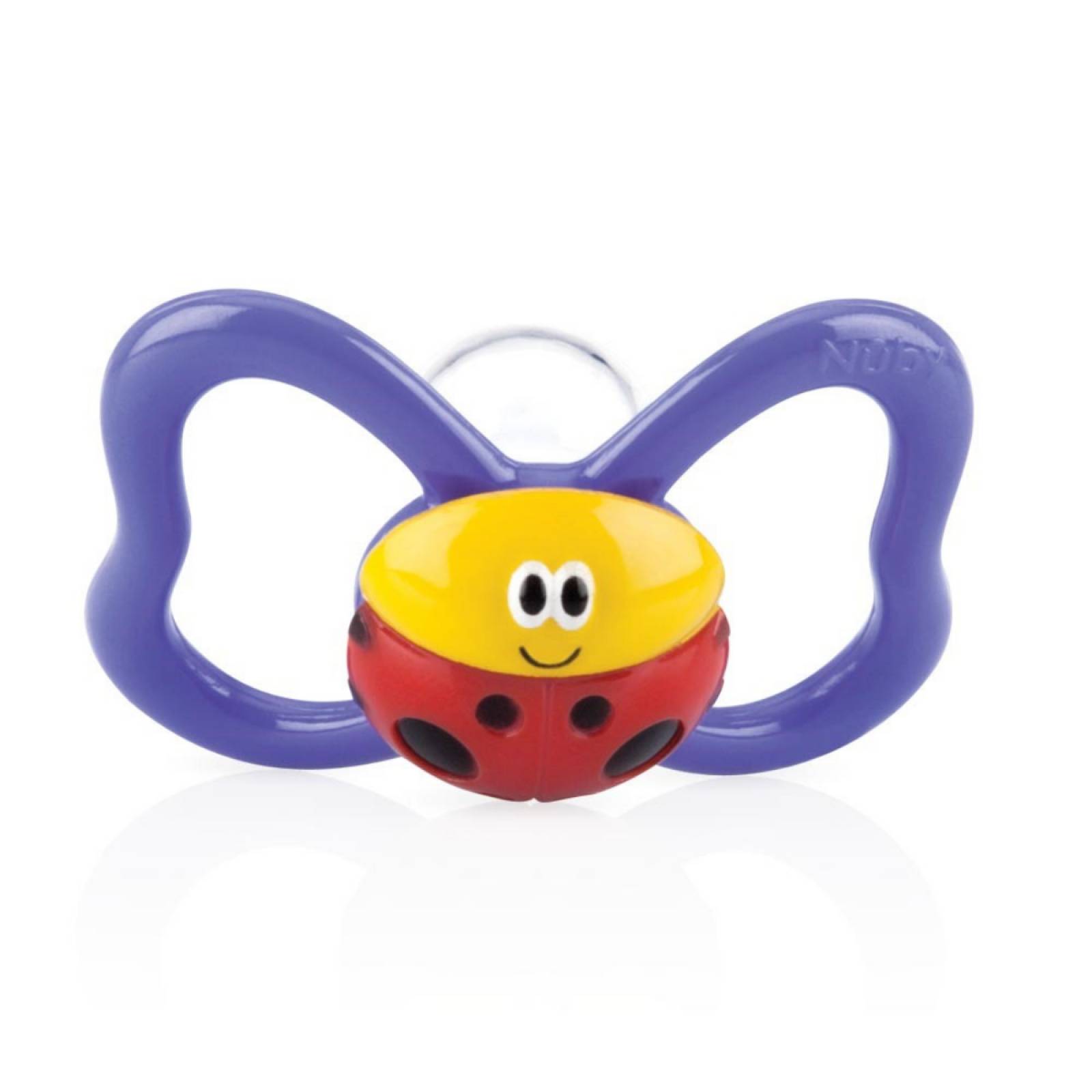 Chupón 3D Paci-Pals Nuby 0-6m Lila