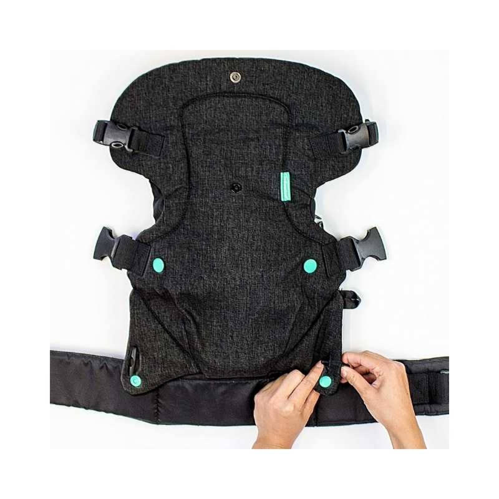 Cangurera Flip 4-1 Infantino Negro