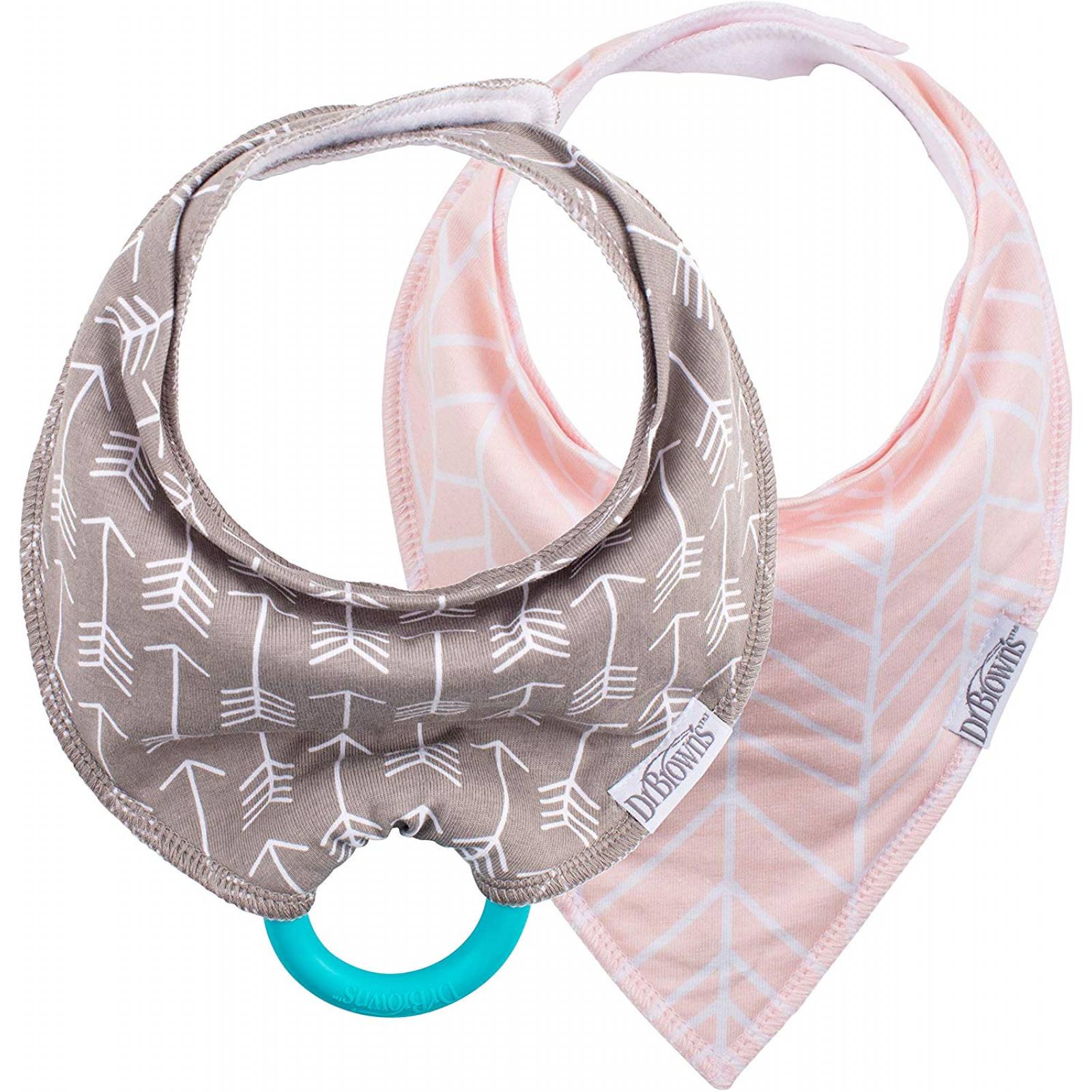 Baberos Bandana Mordedera Dr Browns Rosa